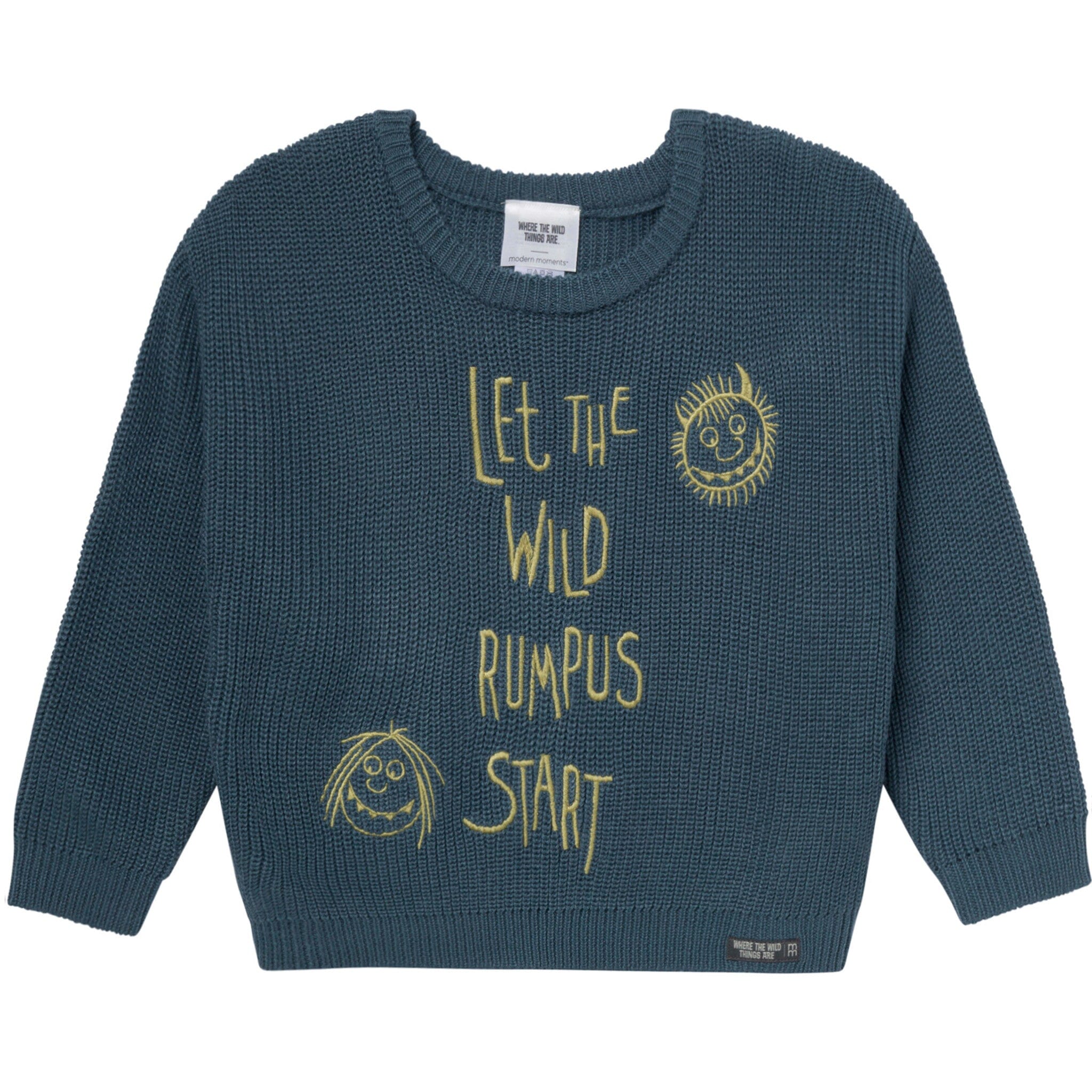 Toddler Neutral Let the Wild Rumpus Start Where The Wild Things Are Sweater, 2T