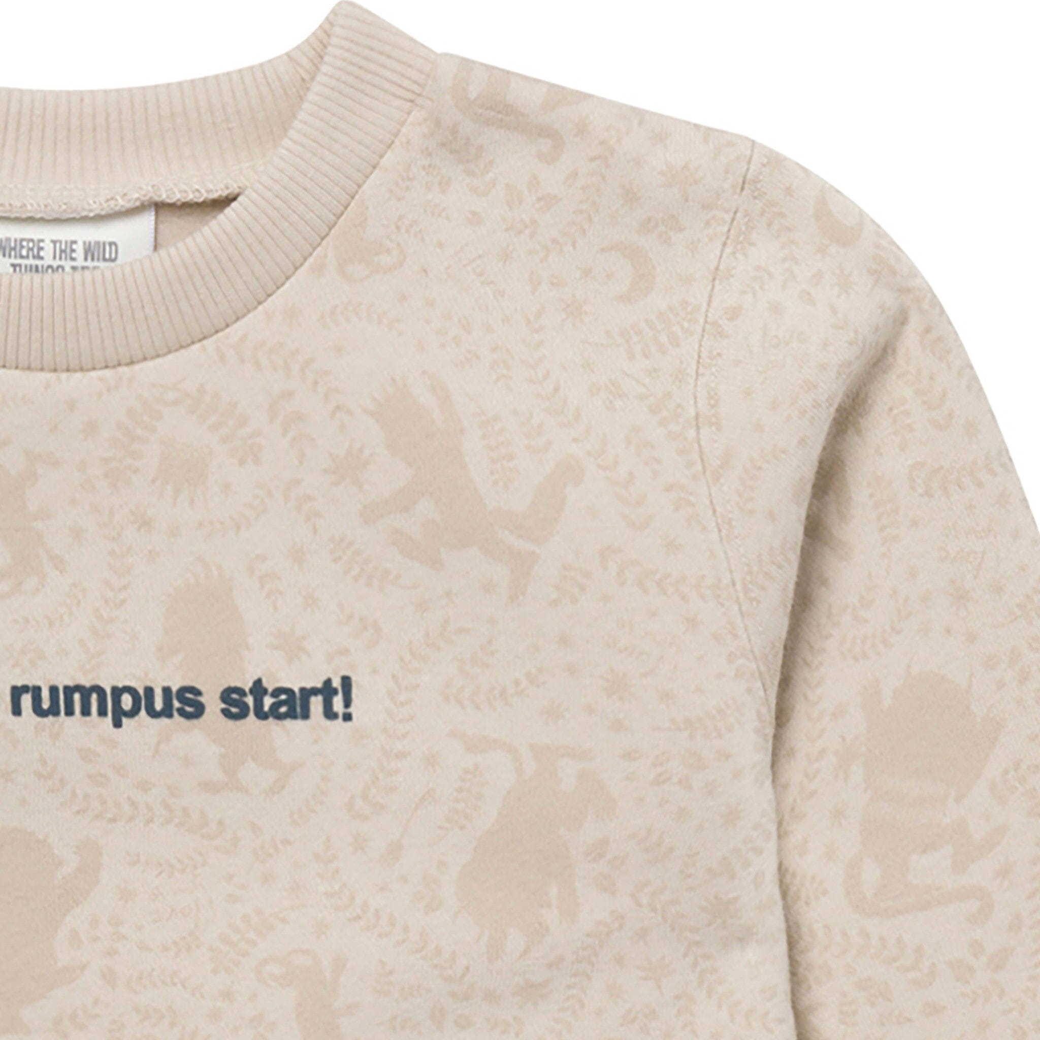 Baby & Toddler Neutral Let the Wild Rumpus Start Where The Wild Things Are Sweatshirt - Image 2