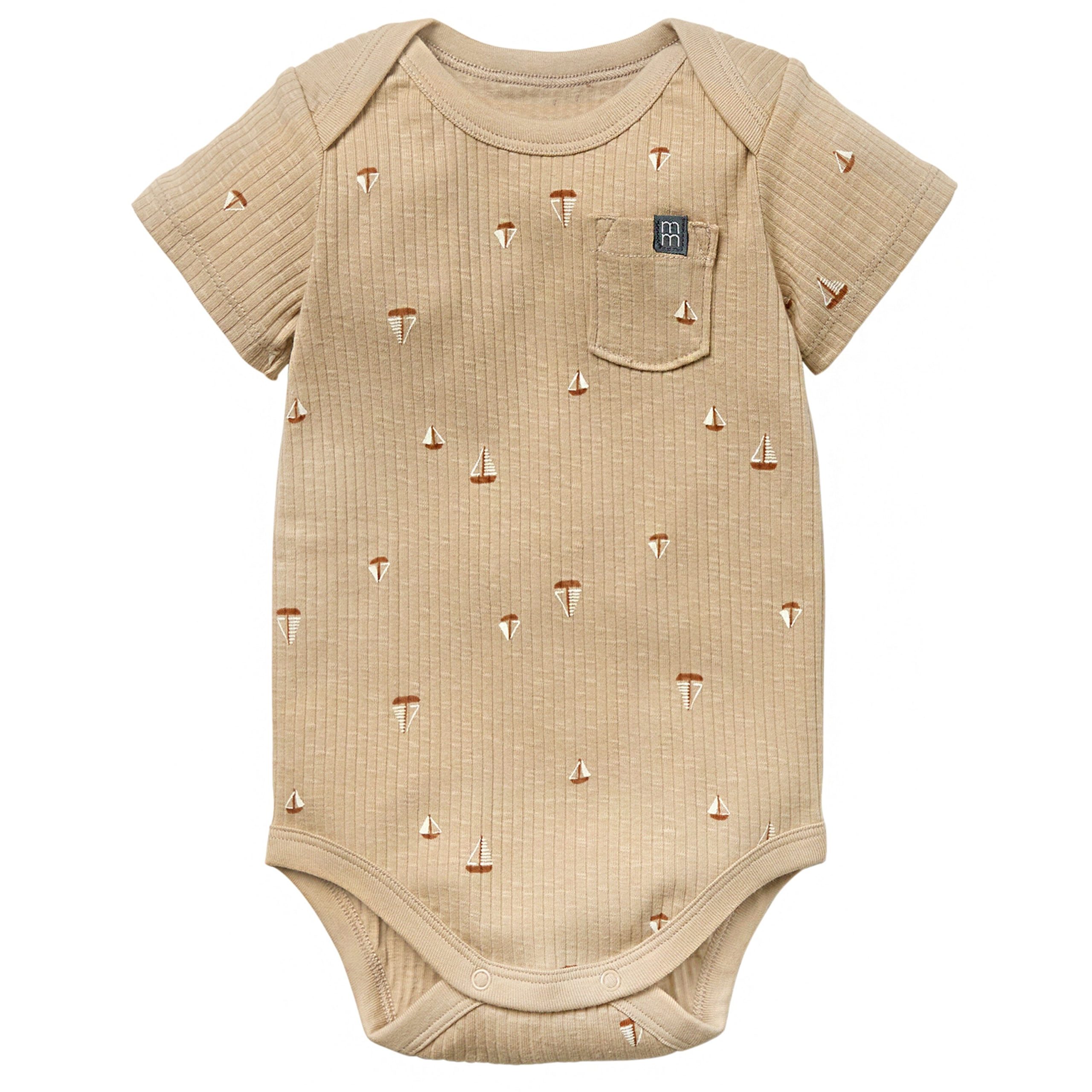 2-Piece Baby Boys Sailboat Short Sleeve Bodysuit & Pants Set - Image 2