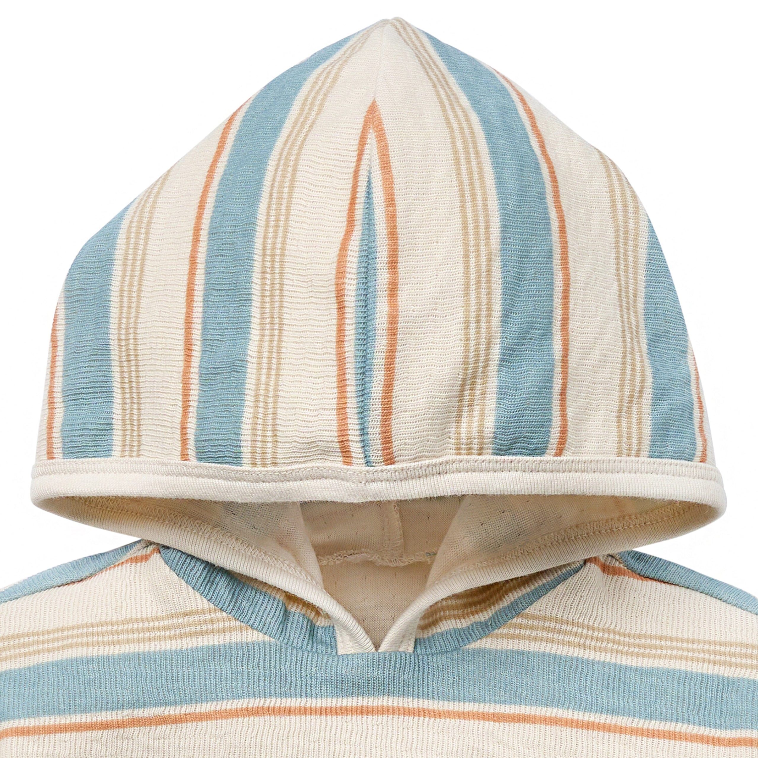 2-Piece Baby Boys Hooded Short Sleeve Top & Cuffed Shorts Set - Image 3