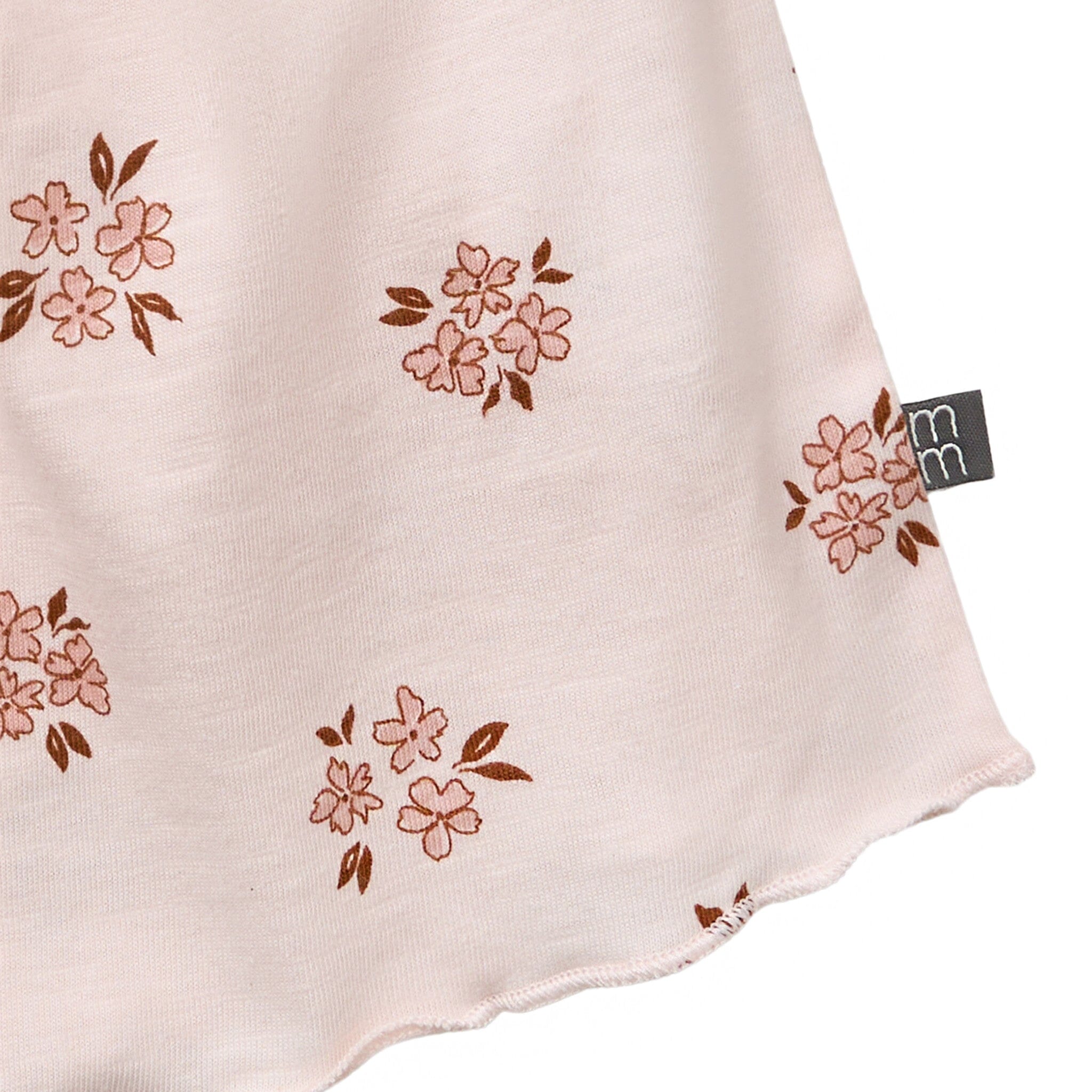 Infant & Toddler Girls Light Rose Floral Smocked Sleeveless Top - Image 6