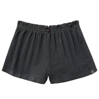 Infant & Toddler Girls Dark Grey Wide Leg Shorts