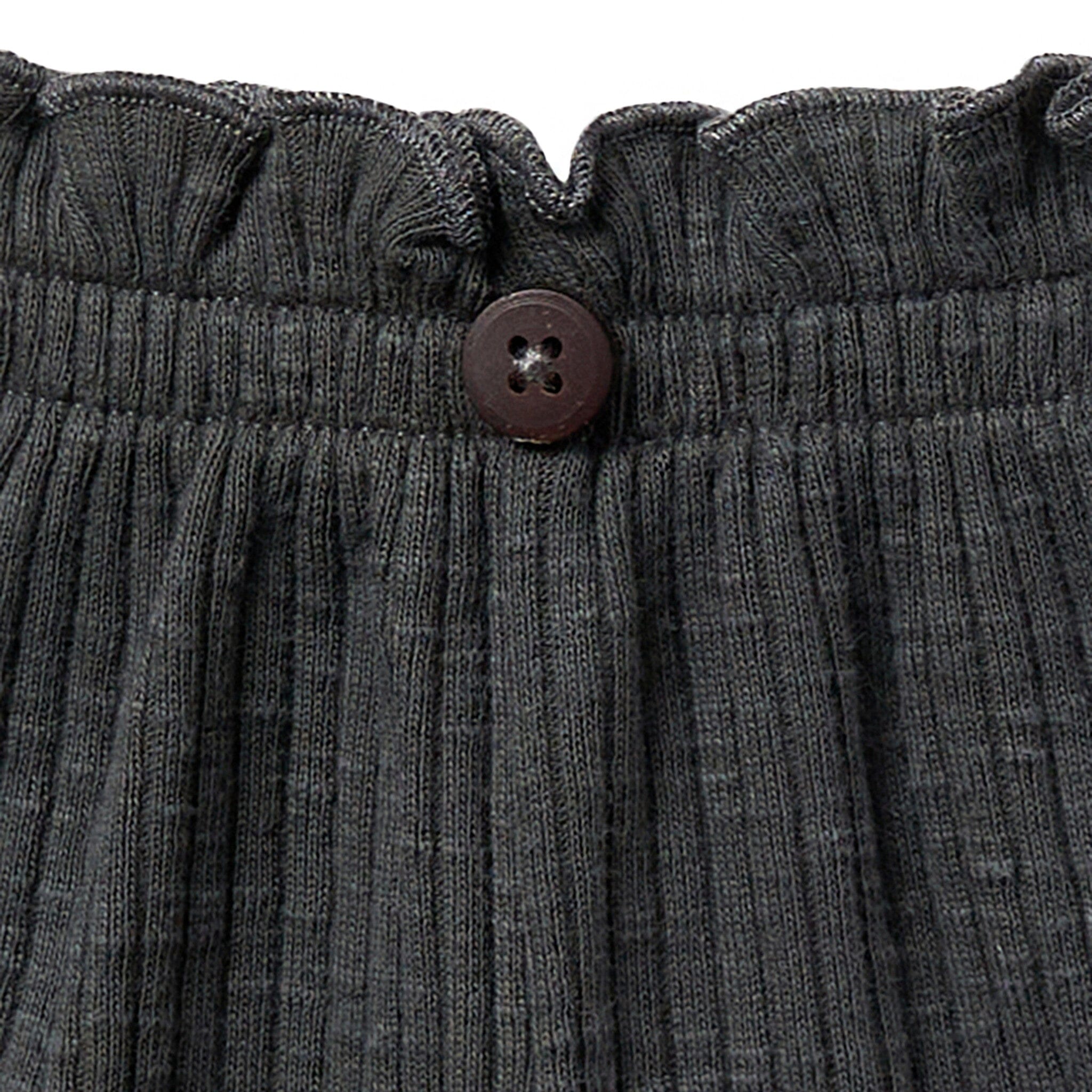 Infant & Toddler Girls Dark Grey Wide Leg Shorts - Image 2