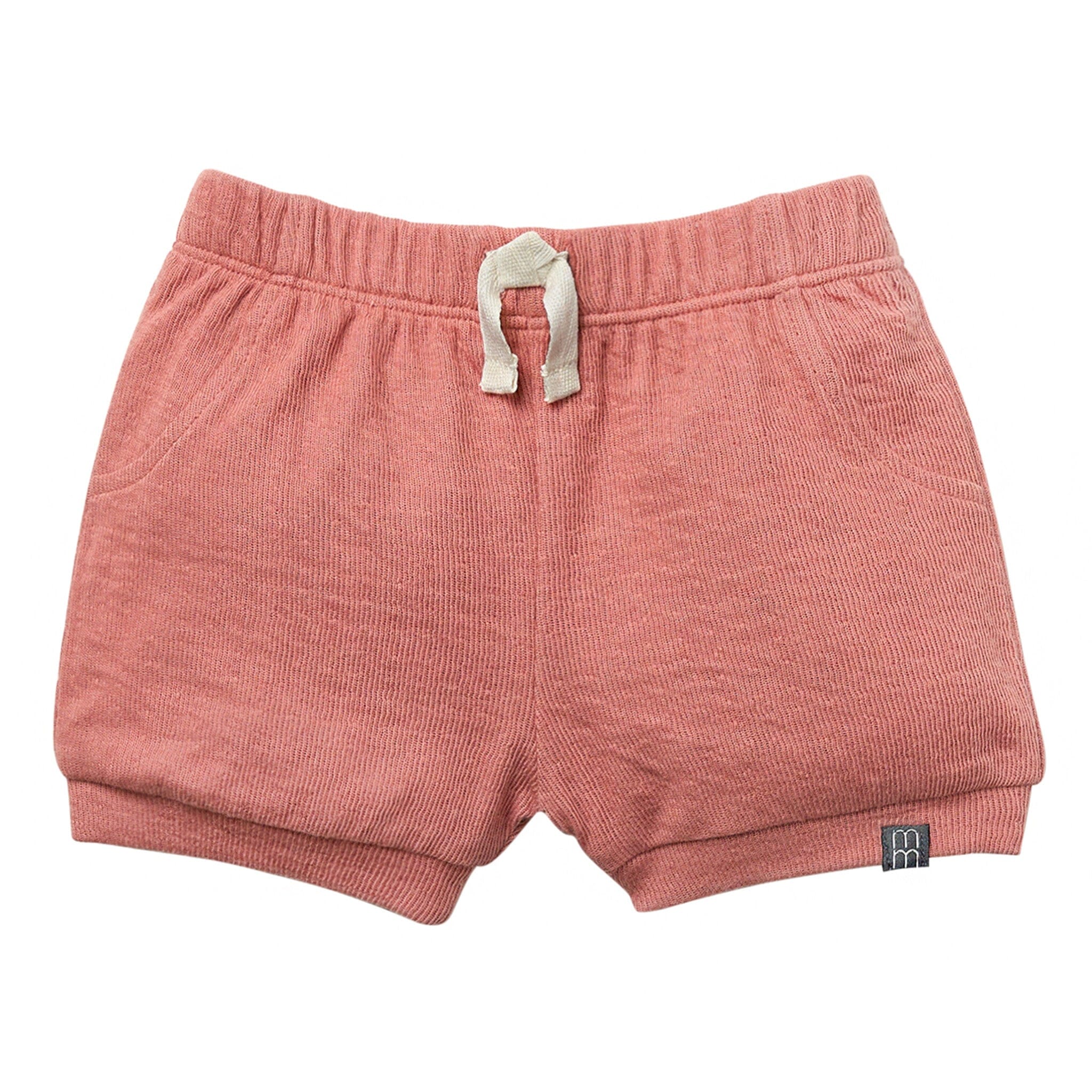 Baby Girls Rose Cuffed Shorts