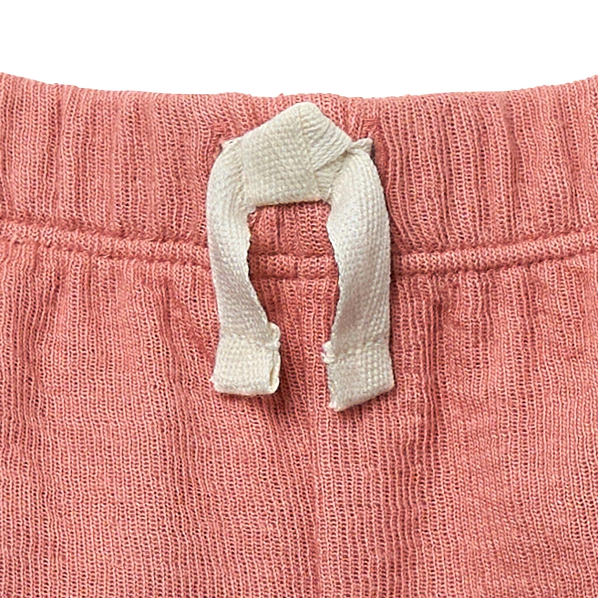 Baby Girls Rose Cuffed Shorts - Image 2