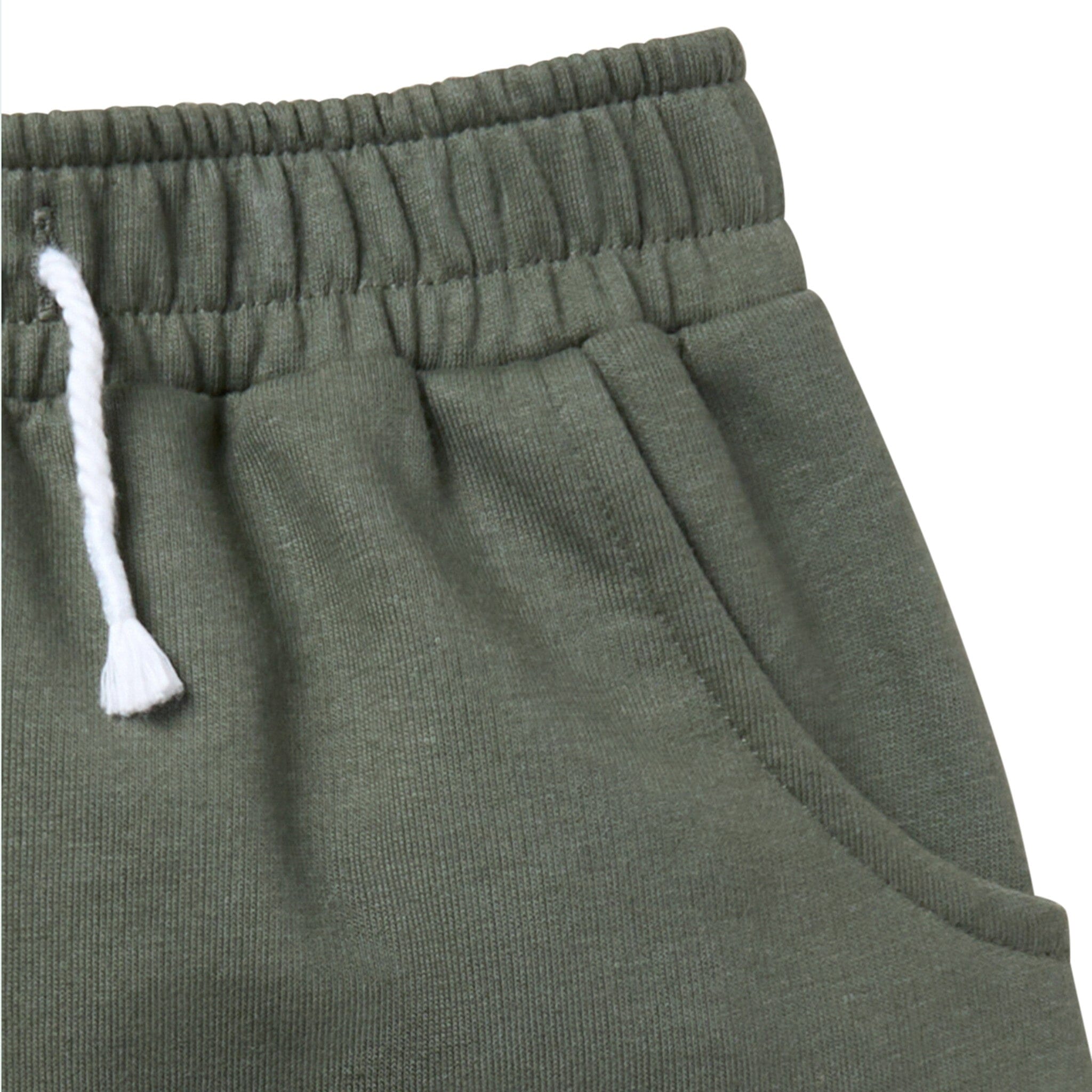 Infant & Toddler Boys Dark Green Harem Shorts - Image 5