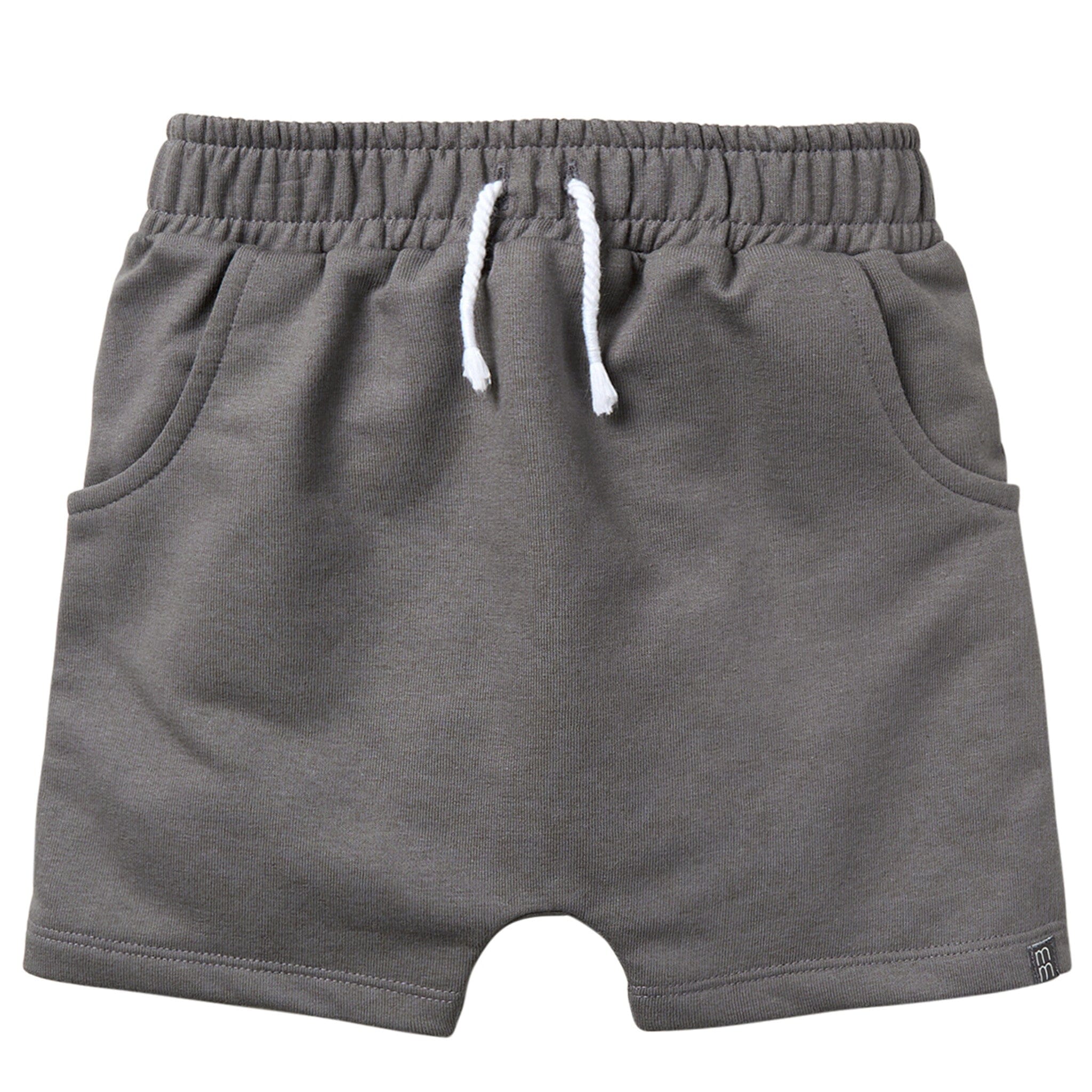 Infant & Toddler Boys Grey Harem Shorts