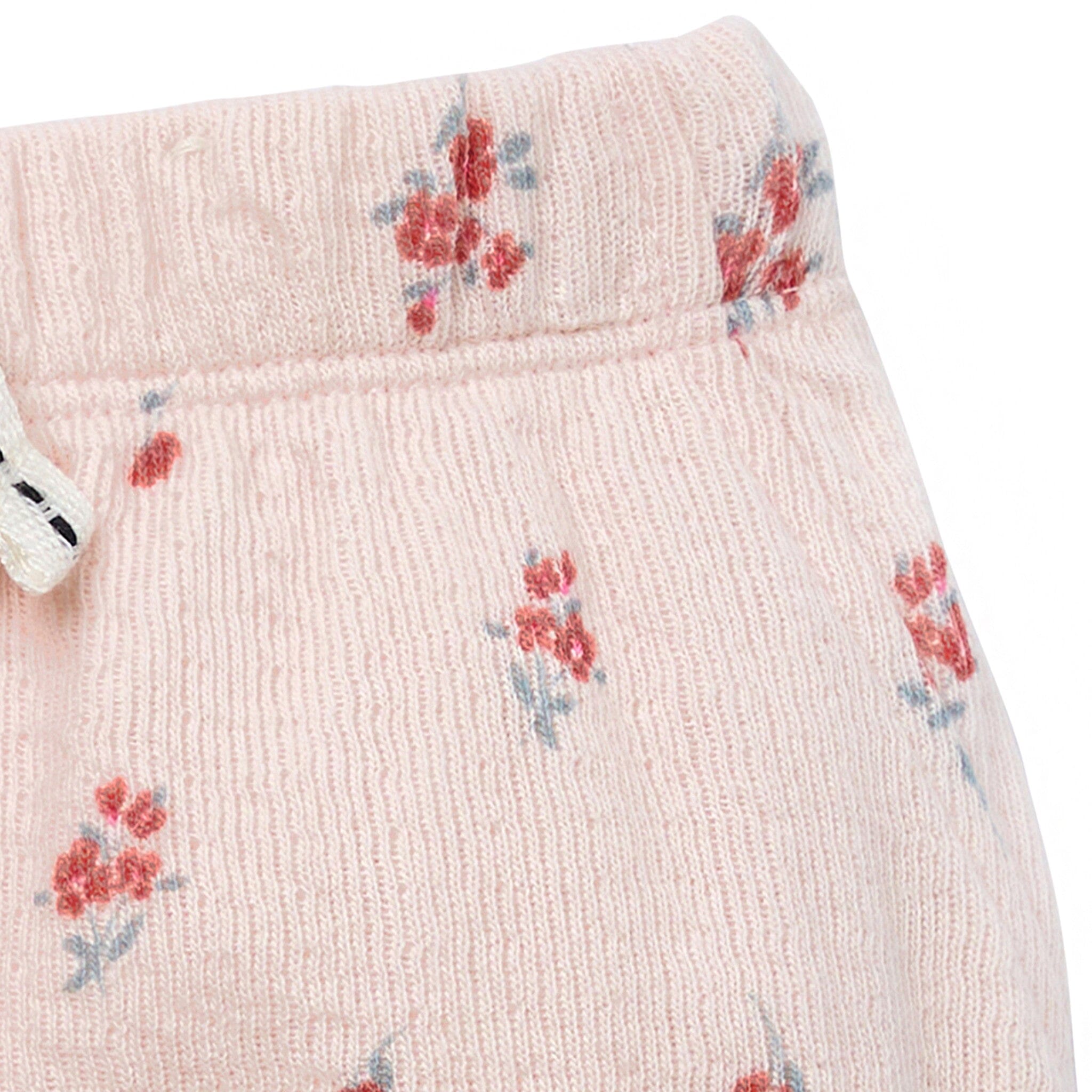 Baby Girls Rose Bouquet Harem Shorts - Image 4