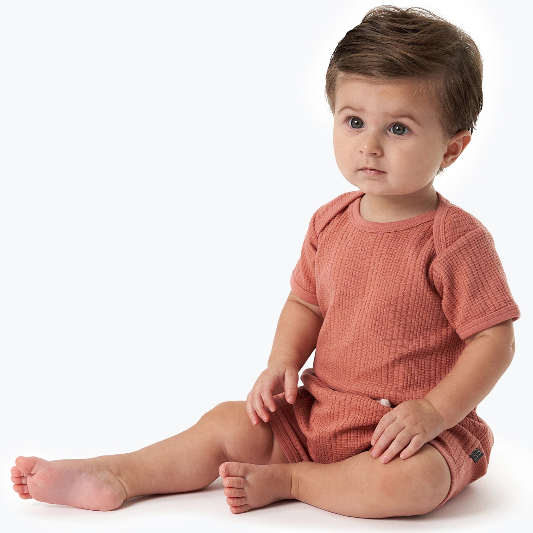 Baby Girls Rose Dumpling Romper - Image 2