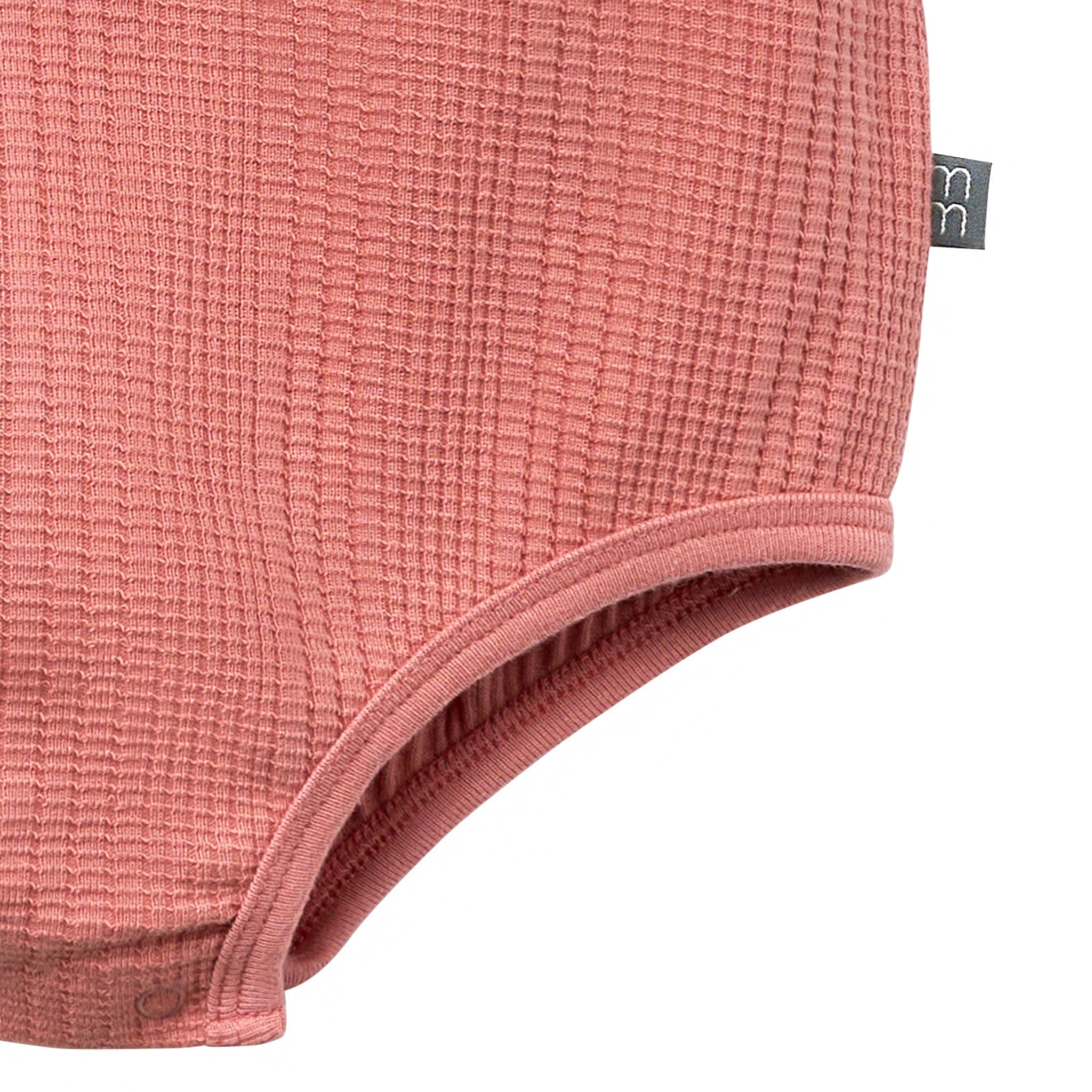Baby Girls Rose Dumpling Romper - Image 5