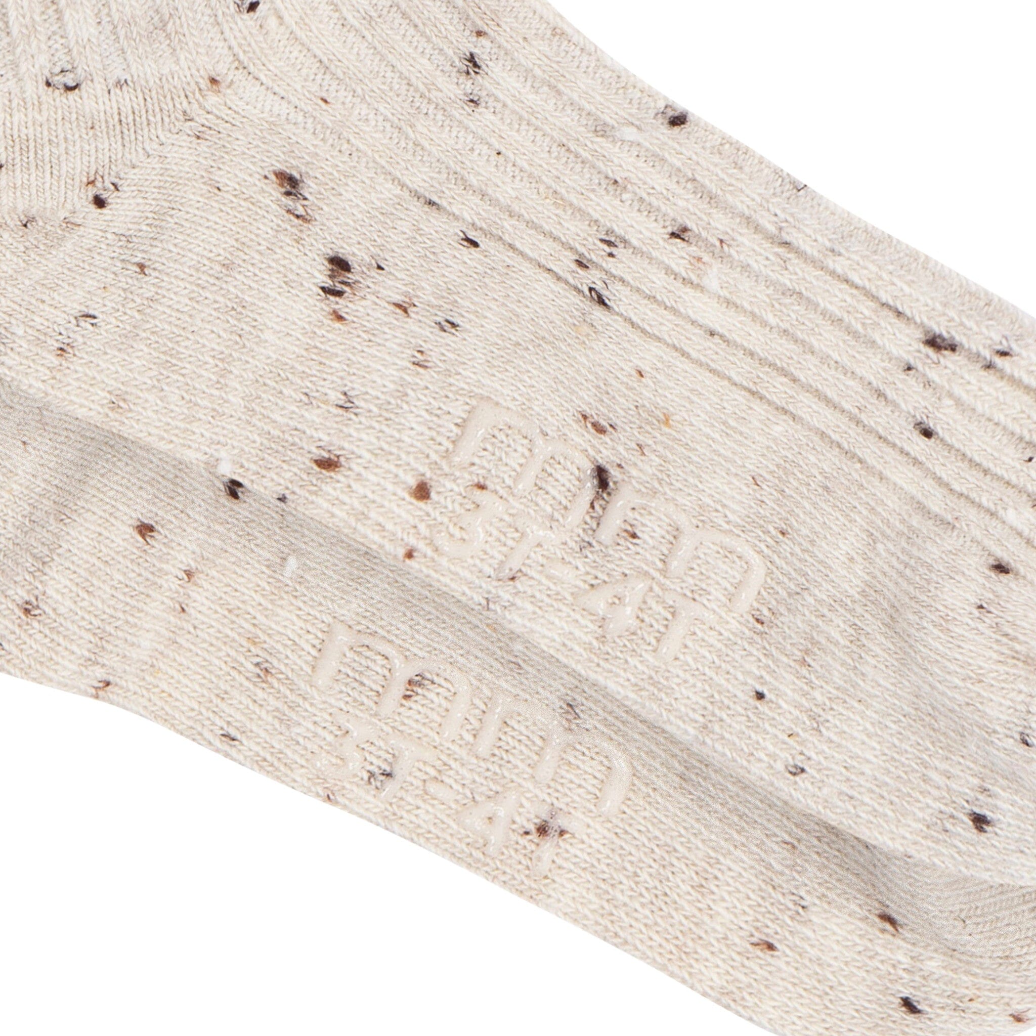 2-Pack Toddler Boys Tan & Burgundy Ribbed Socks - Image 4