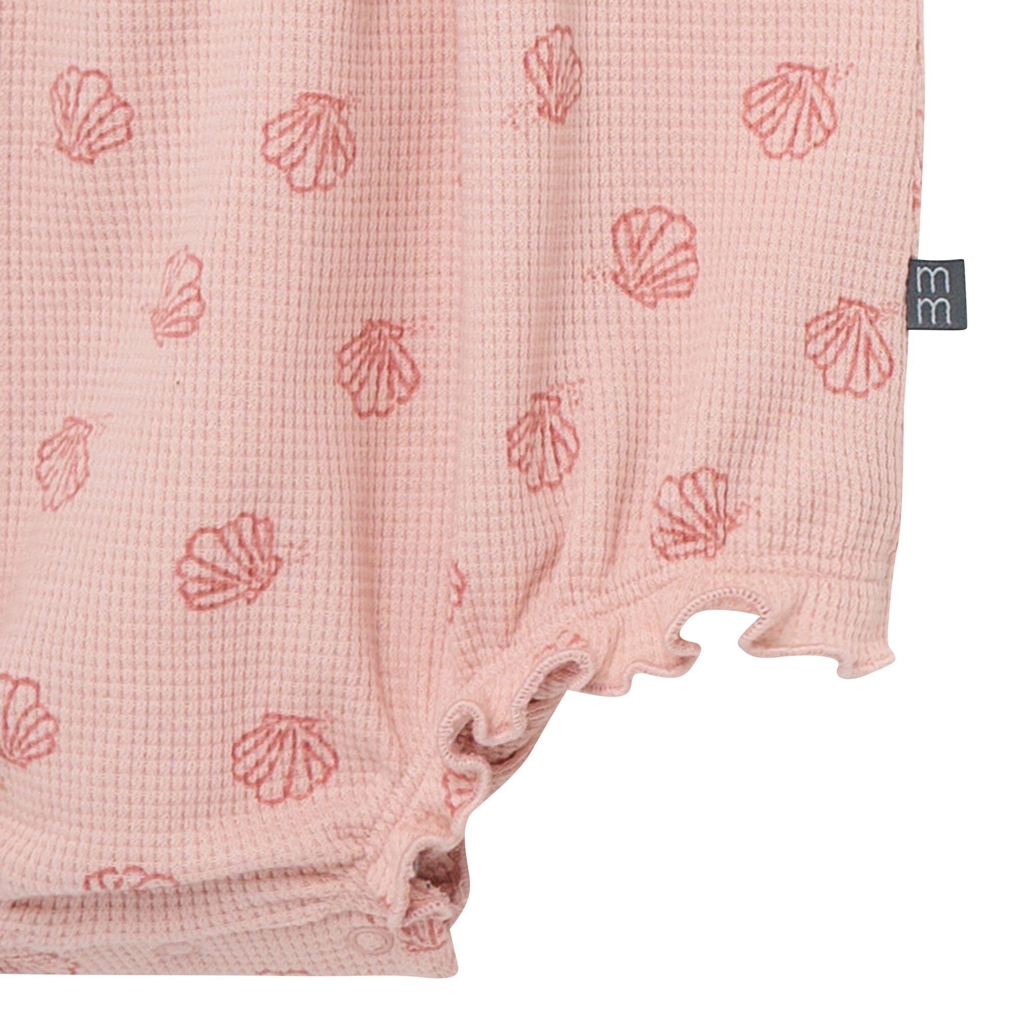 Baby Girls Rose Seashell Bubble Romper - Image 5