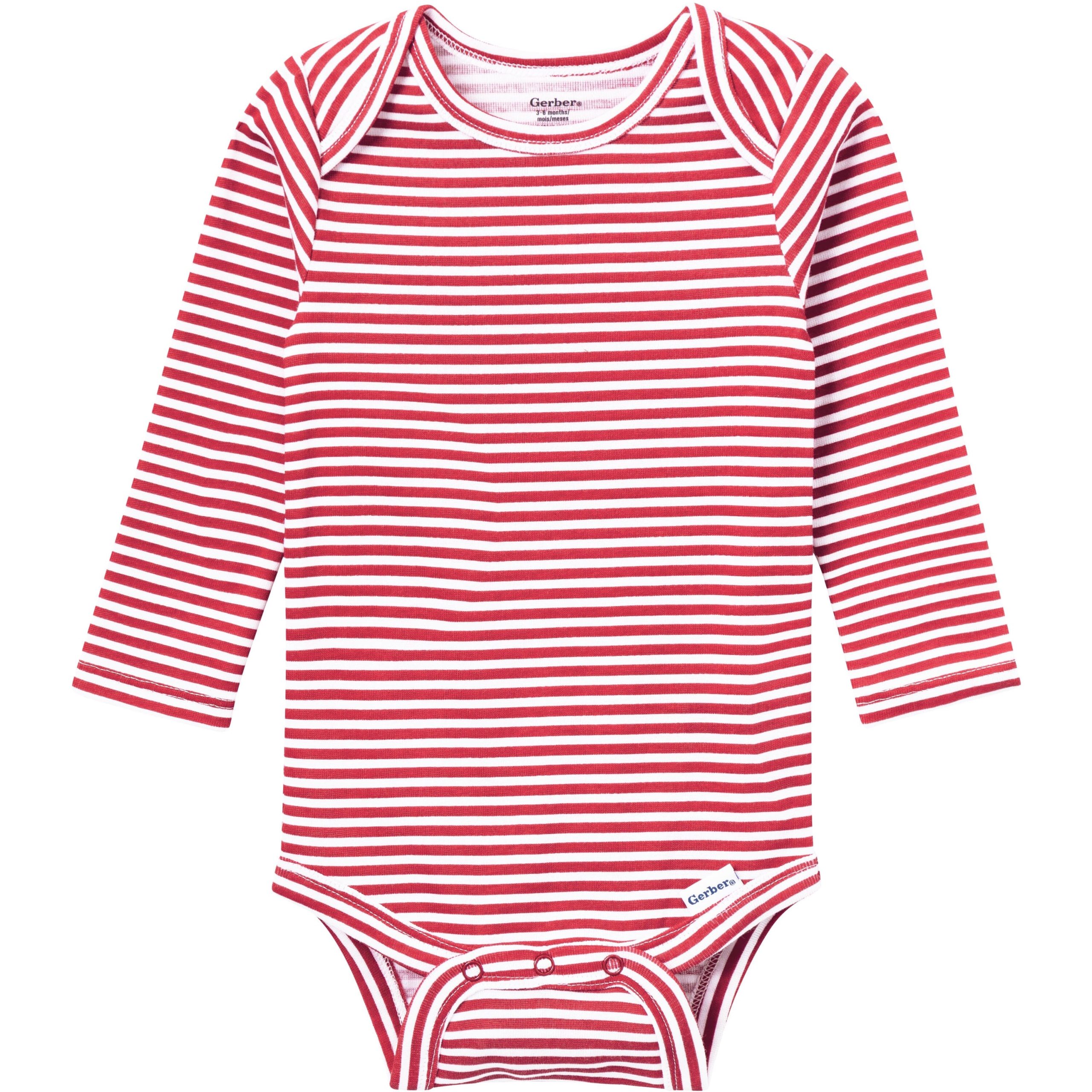3-Pack Baby Neutral Jolly Long Sleeve Onesies® Bodysuits - Image 6