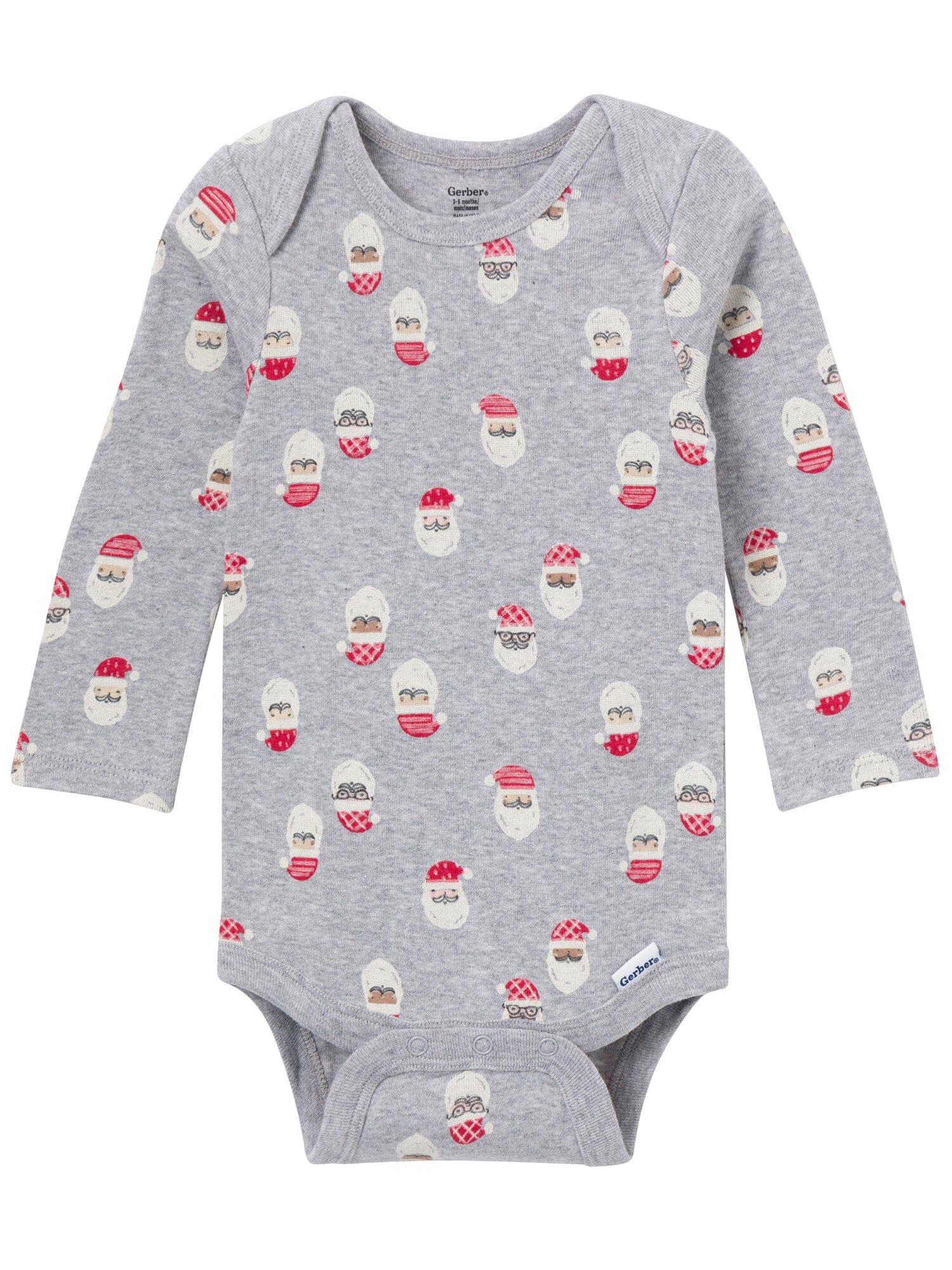 3-Pack Baby Neutral Jolly Long Sleeve Onesies® Bodysuits - Image 7