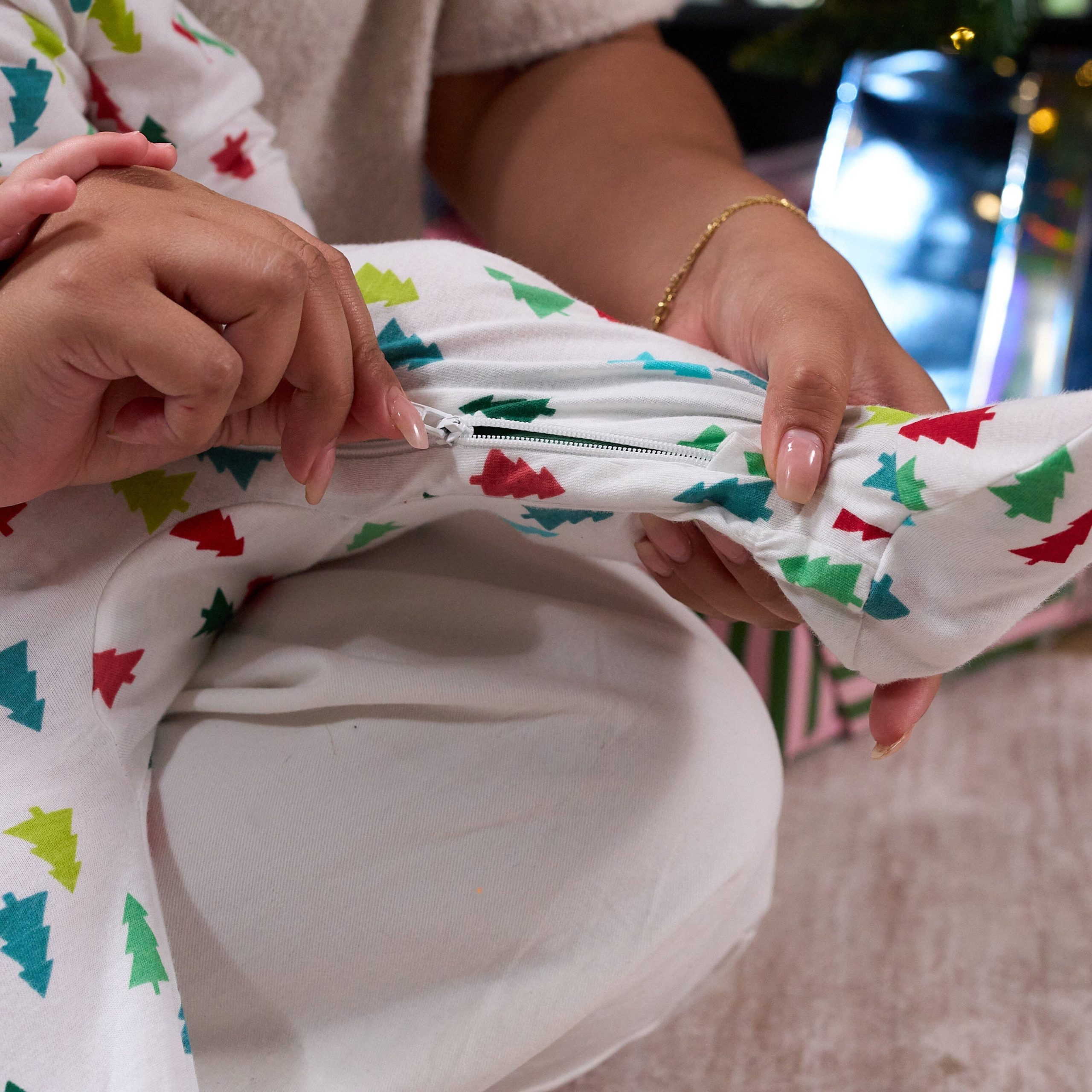 Baby Neutral Colorful Trees Sleep 'N Play - Image 5