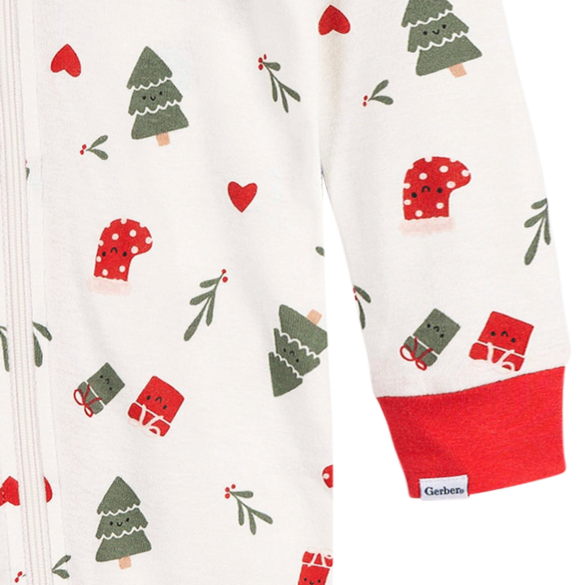2-Pack Infant & Toddler Girls Ivory Gifts Snug Fitting Footless Pajamas - Image 8