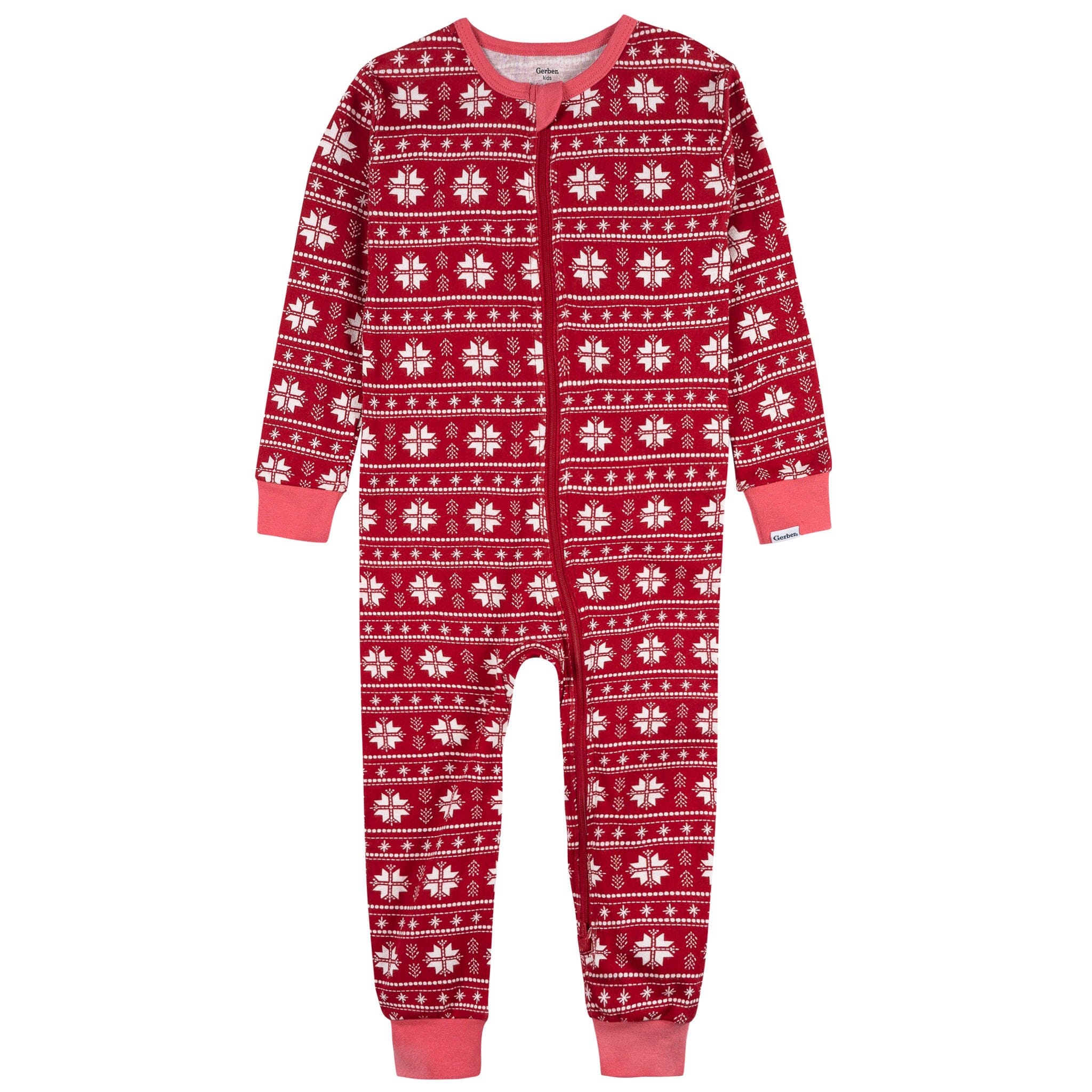 2-Pack Infant & Toddler Girls Ornaments Snug Fit Footless Pajamas - Image 6