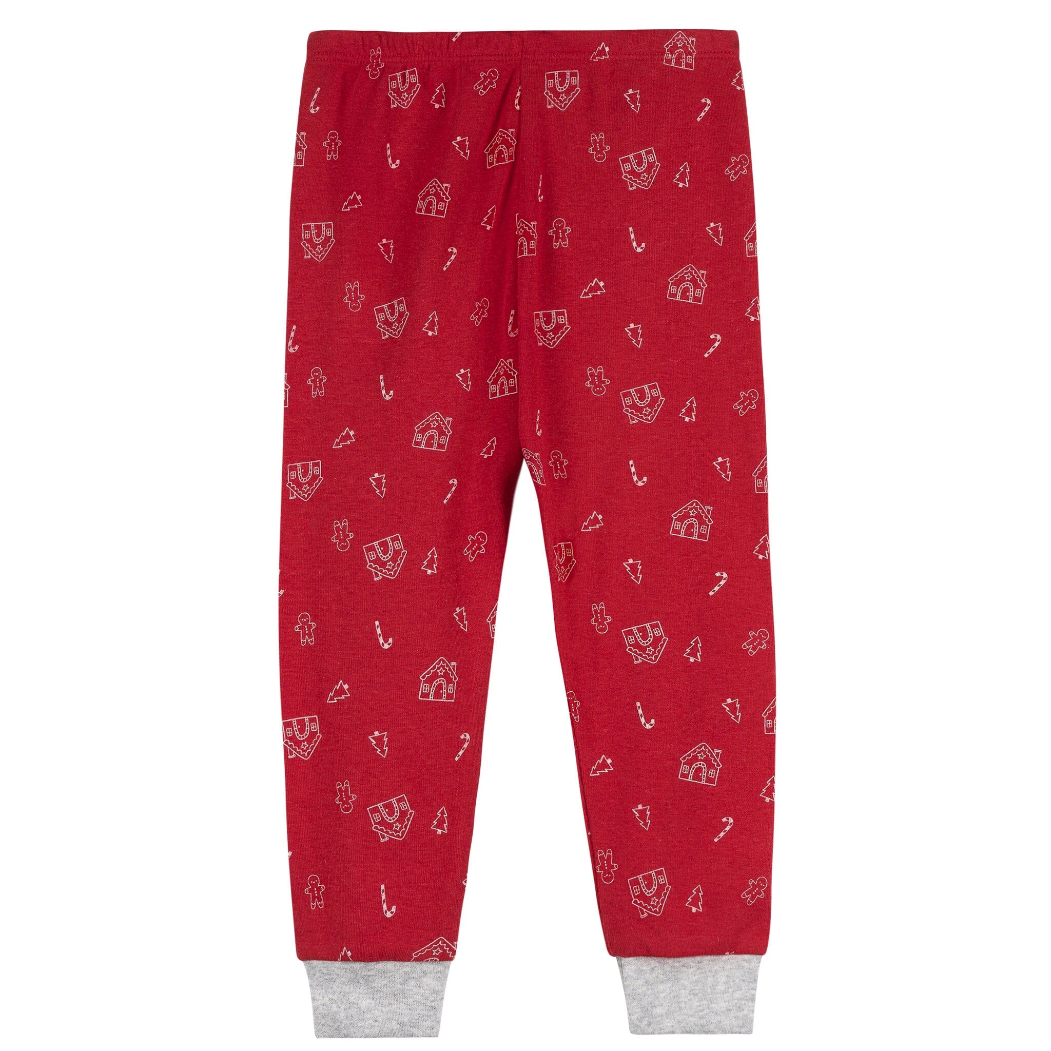 2-Piece Infant & Toddler Gingerbread House Snug Fit Pajama Set - Image 8