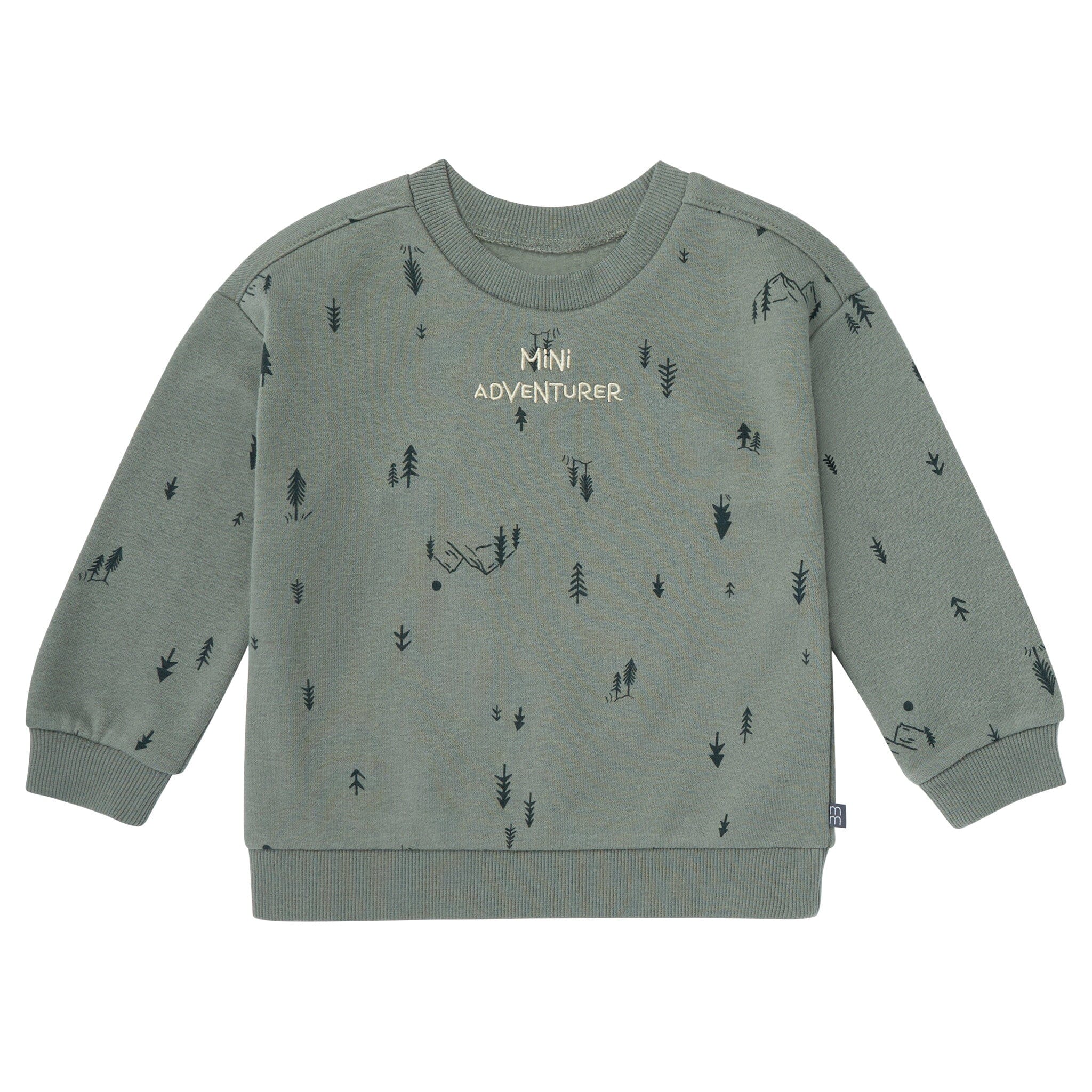 2-Piece Boys Trees & Mountains Sweatshirt and Jogger Set - Image 2