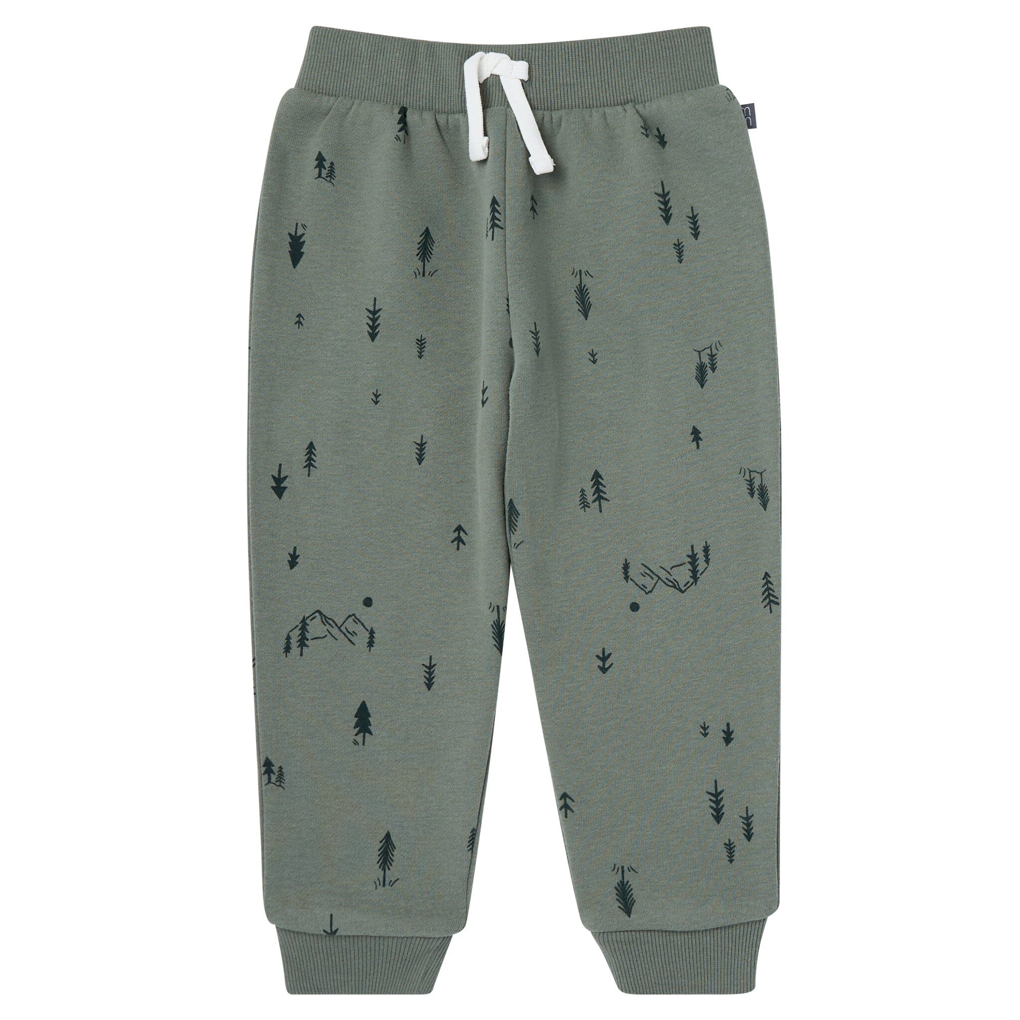 2-Piece Boys Trees & Mountains Sweatshirt and Jogger Set - Image 5