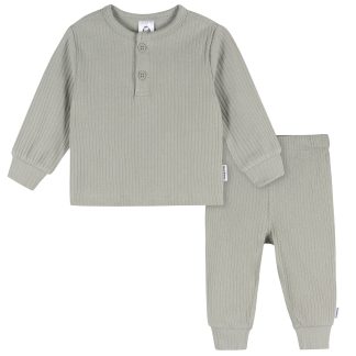 2-Piece Baby Boys Wrought Iron Top and Active Pant Set