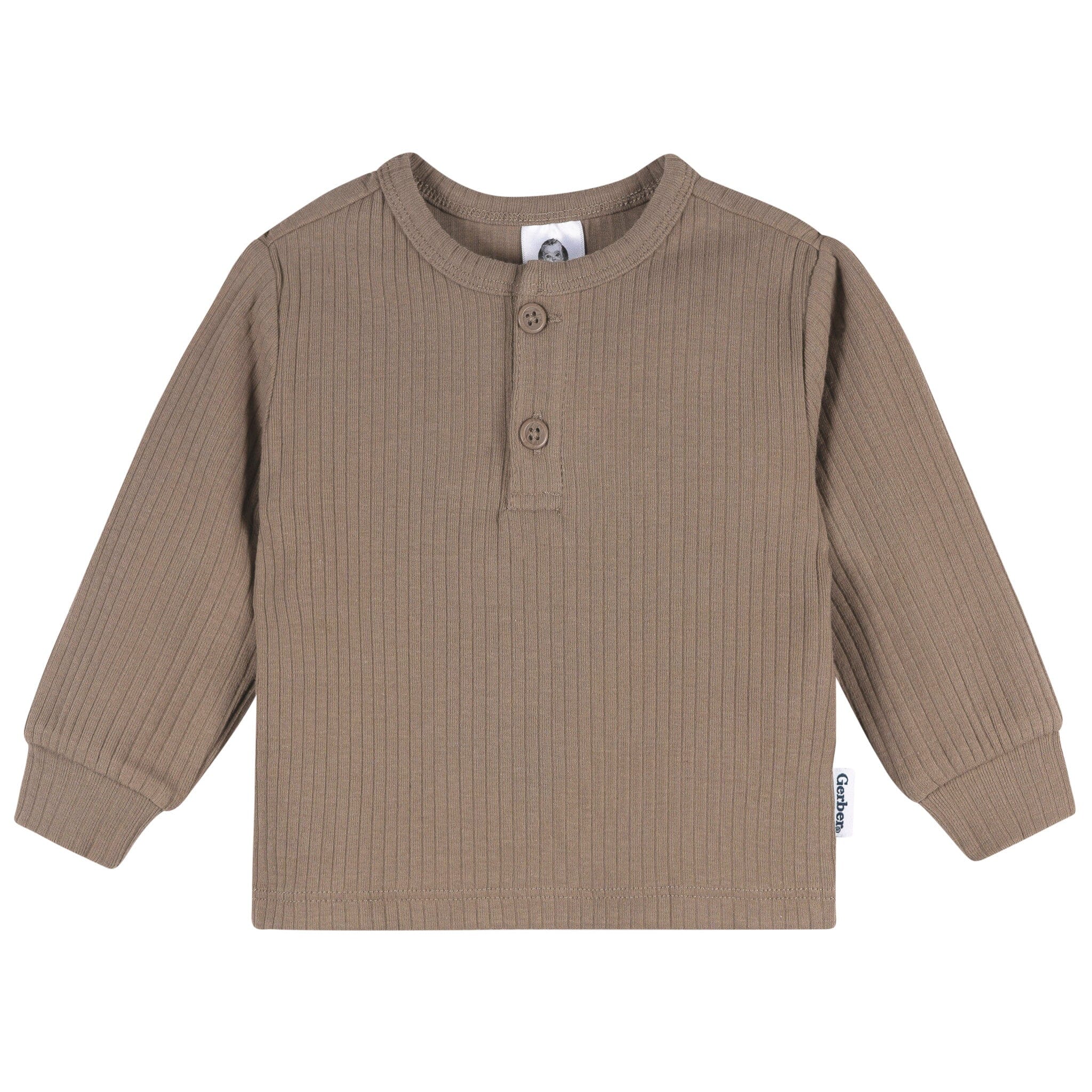 2-Piece Baby Boys Soft Brown and Active Pant Set - Image 2