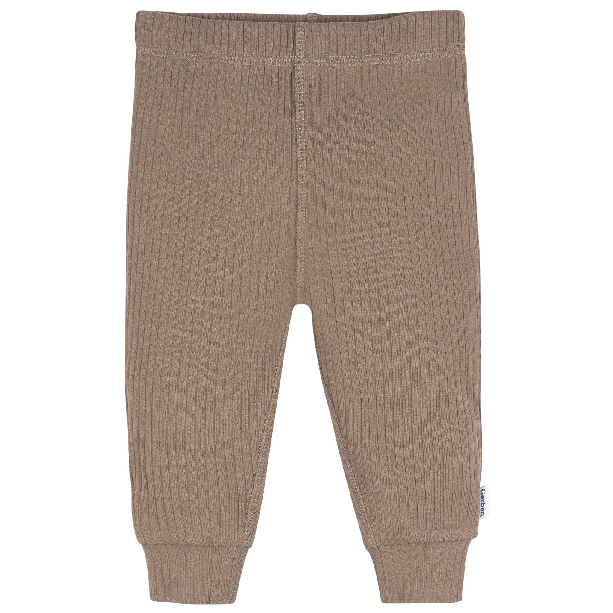 2-Piece Baby Boys Soft Brown and Active Pant Set - Image 4