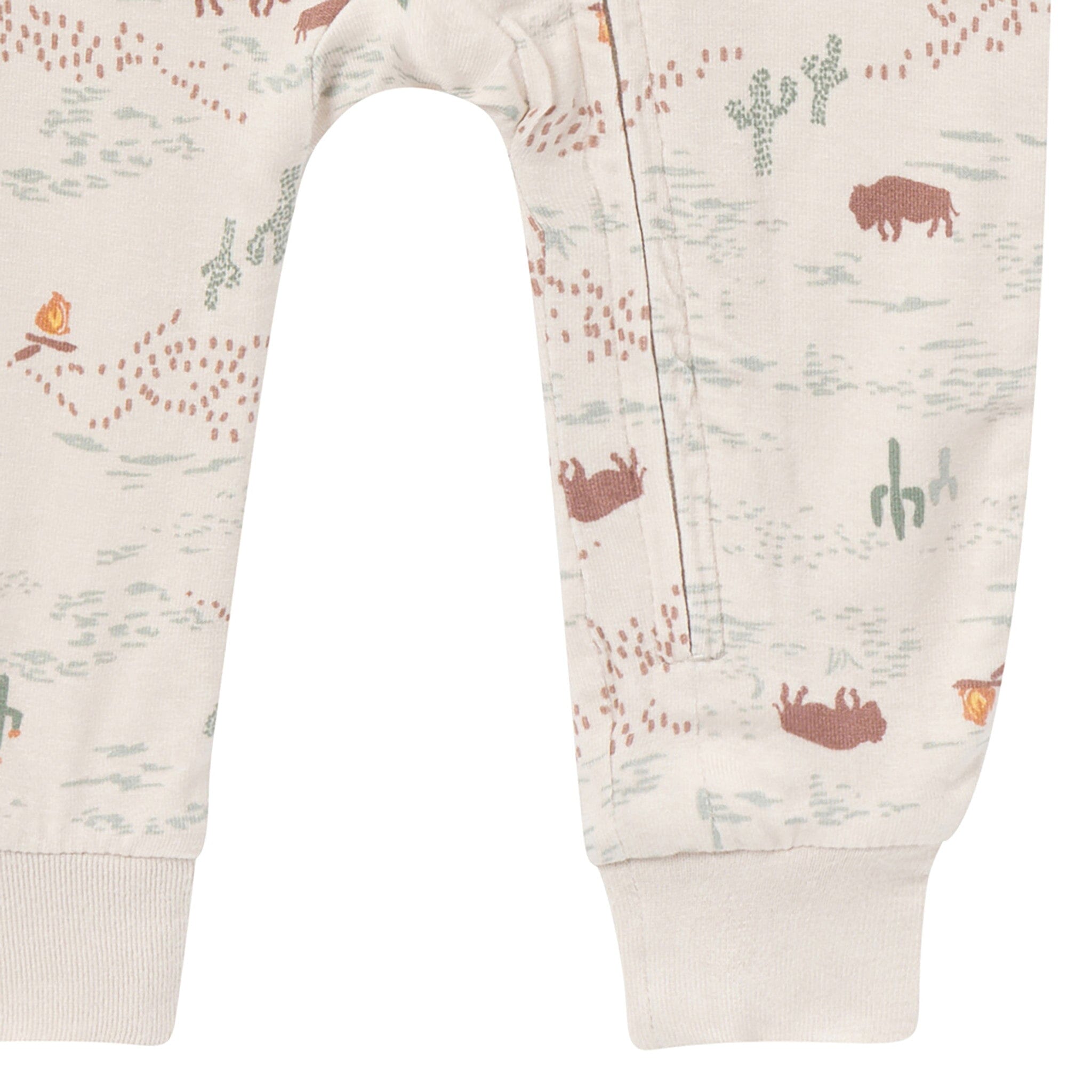 2-Pack Baby & Toddler Boys Buffalo Desert Viscose Snug Fit Footless Pajamas - Image 6