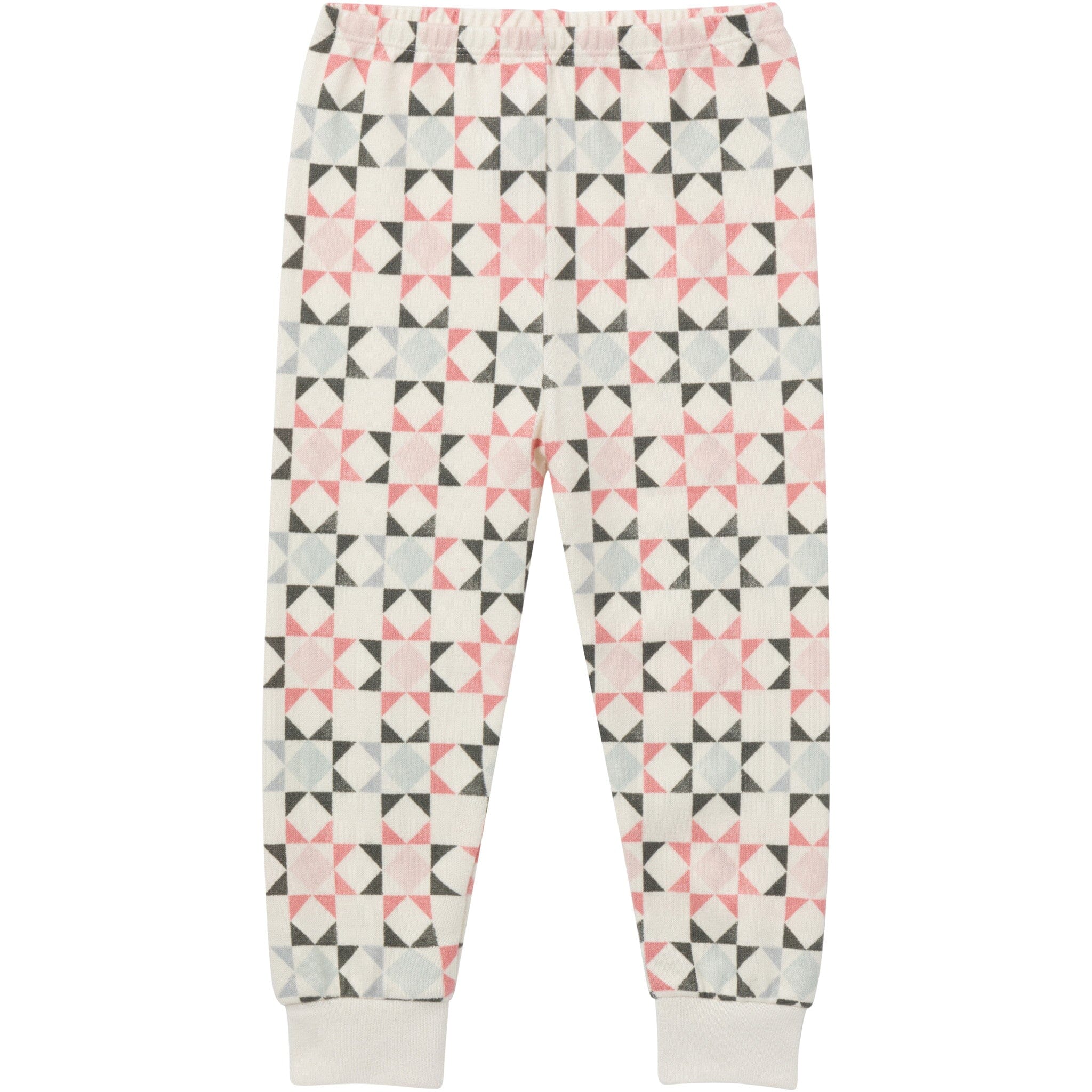 2-Piece Girls Mosaic Snug Fit Pajama Set - Image 8