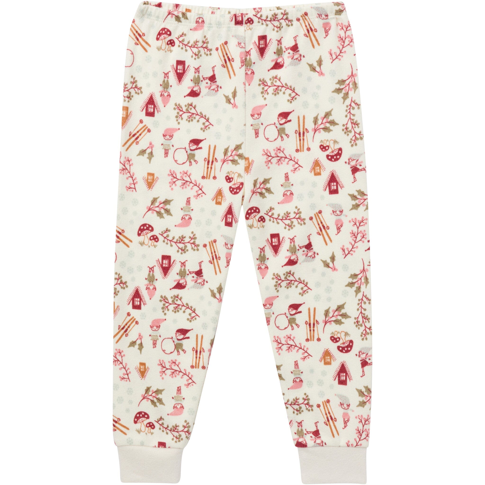 2-Piece Girls Winter Joy Snug Fit Pajama Set - Image 5
