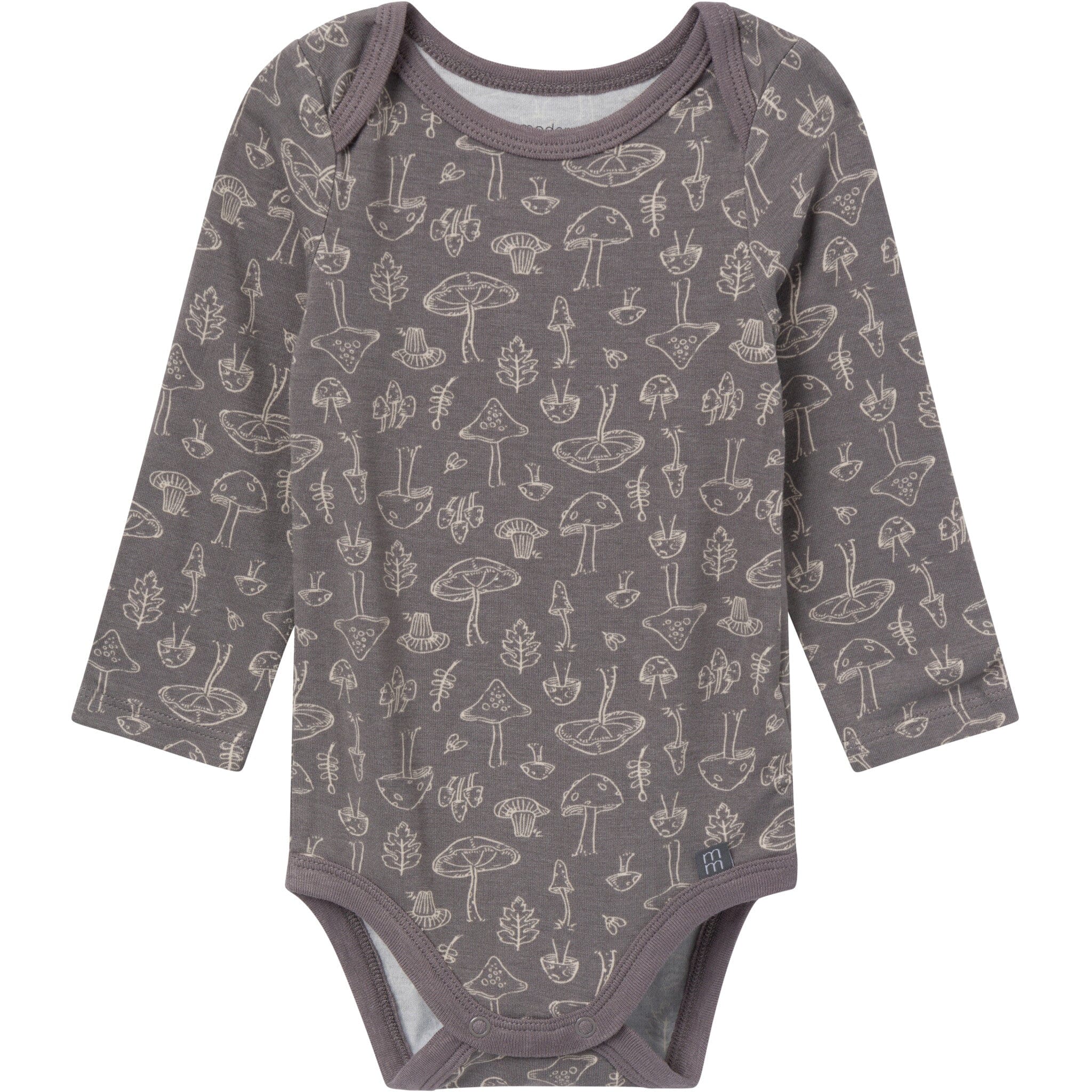 4-Piece Baby Neutral Gray Viscose Bodysuits and Pants Set - Image 5