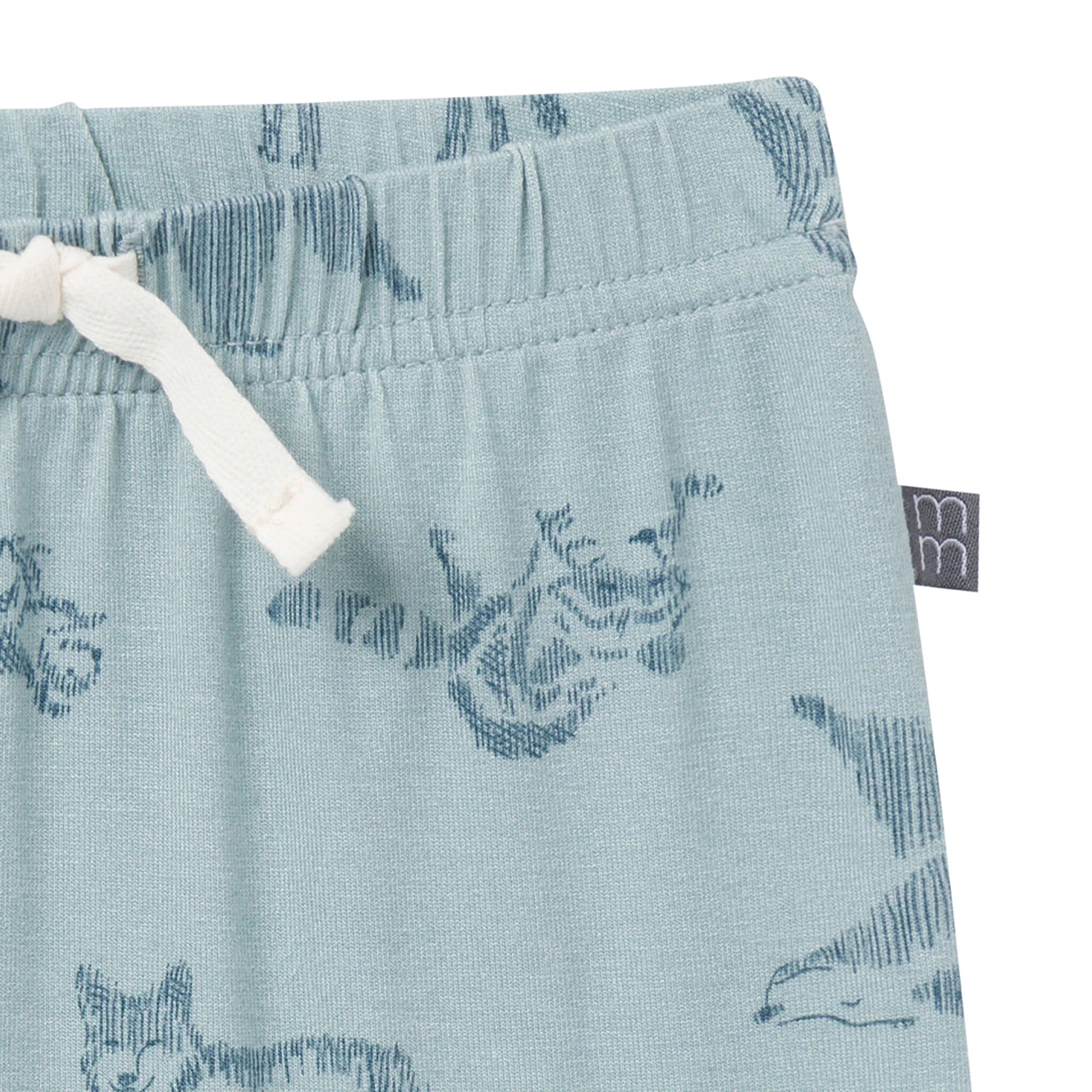 4-Piece Baby Boys Woodland Animals Viscose Bodysuits and Pants Set - Image 8