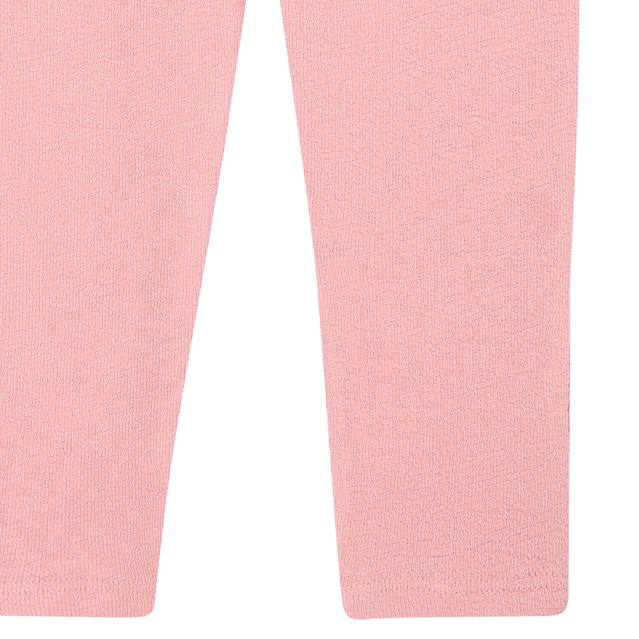 4-Piece Girls Rose Henley Tops and Paperbag Pants Set - Image 7