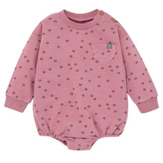 Baby Girls Pink Daisy Bubble Romper