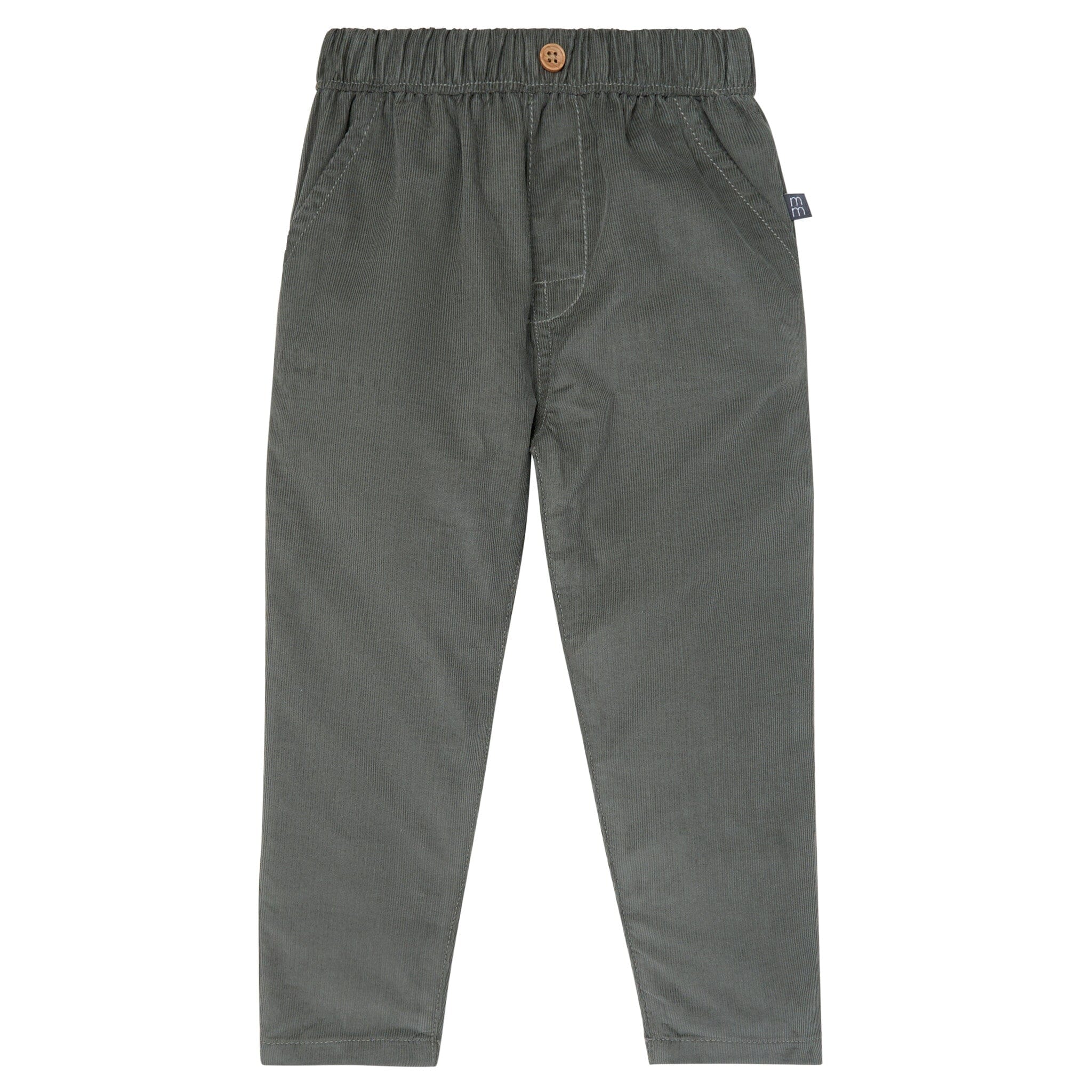 Boys Dark Grey Corduroy Pants
