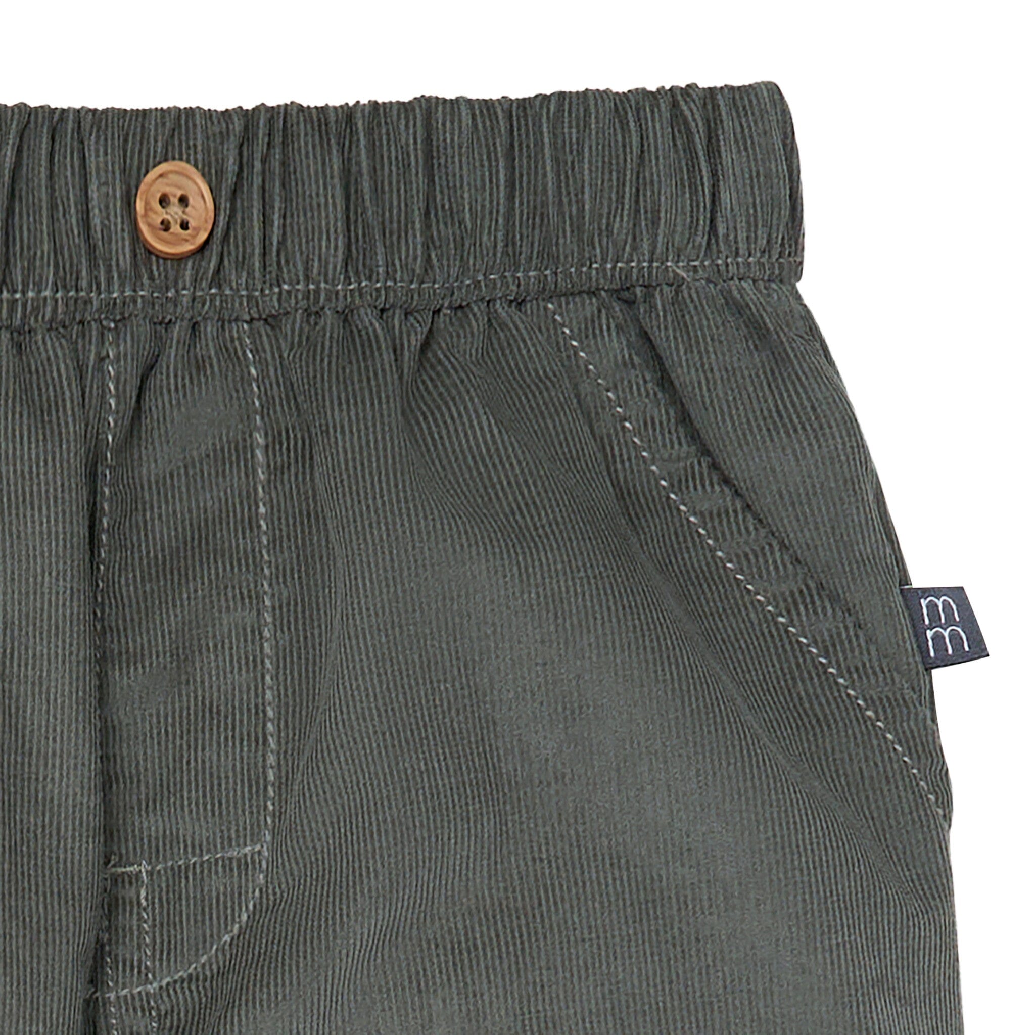 Boys Dark Grey Corduroy Pants - Image 2