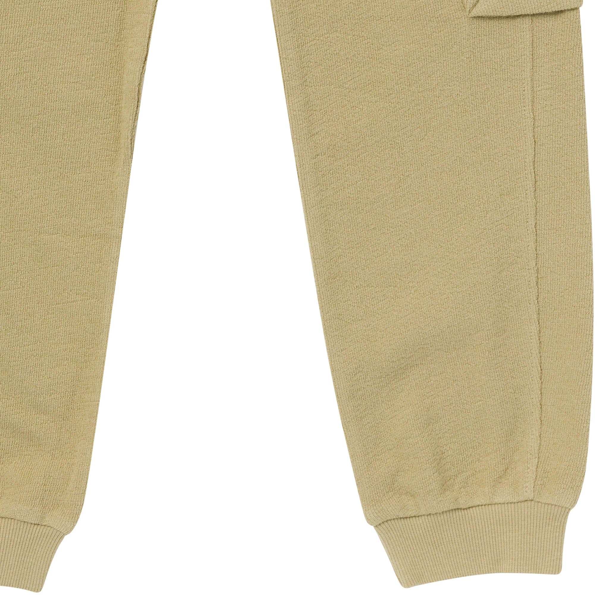 Boys Olive Cargo Pocket Sweatpants - Image 4