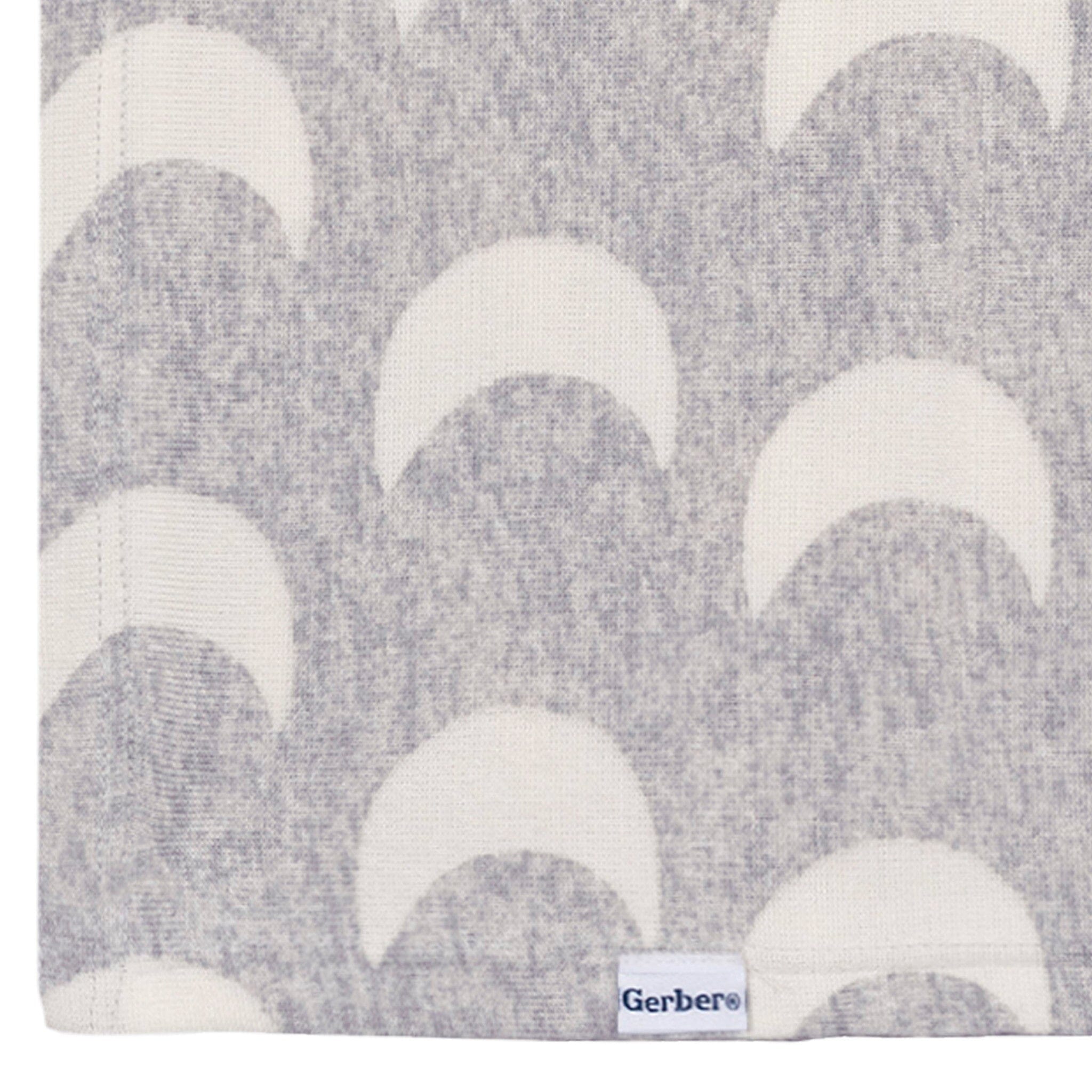 2-Piece Baby Neutral Moons Swaddle and Cap Set - Image 4