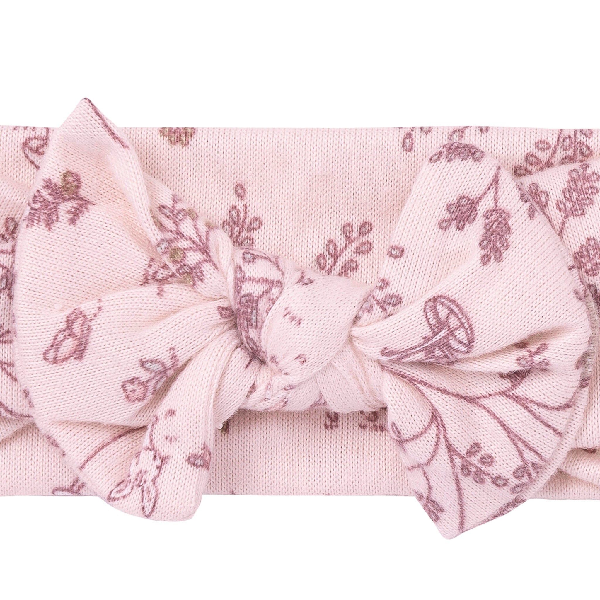 2-Piece Baby Girls Deer Swaddle and Headband Set - Image 3