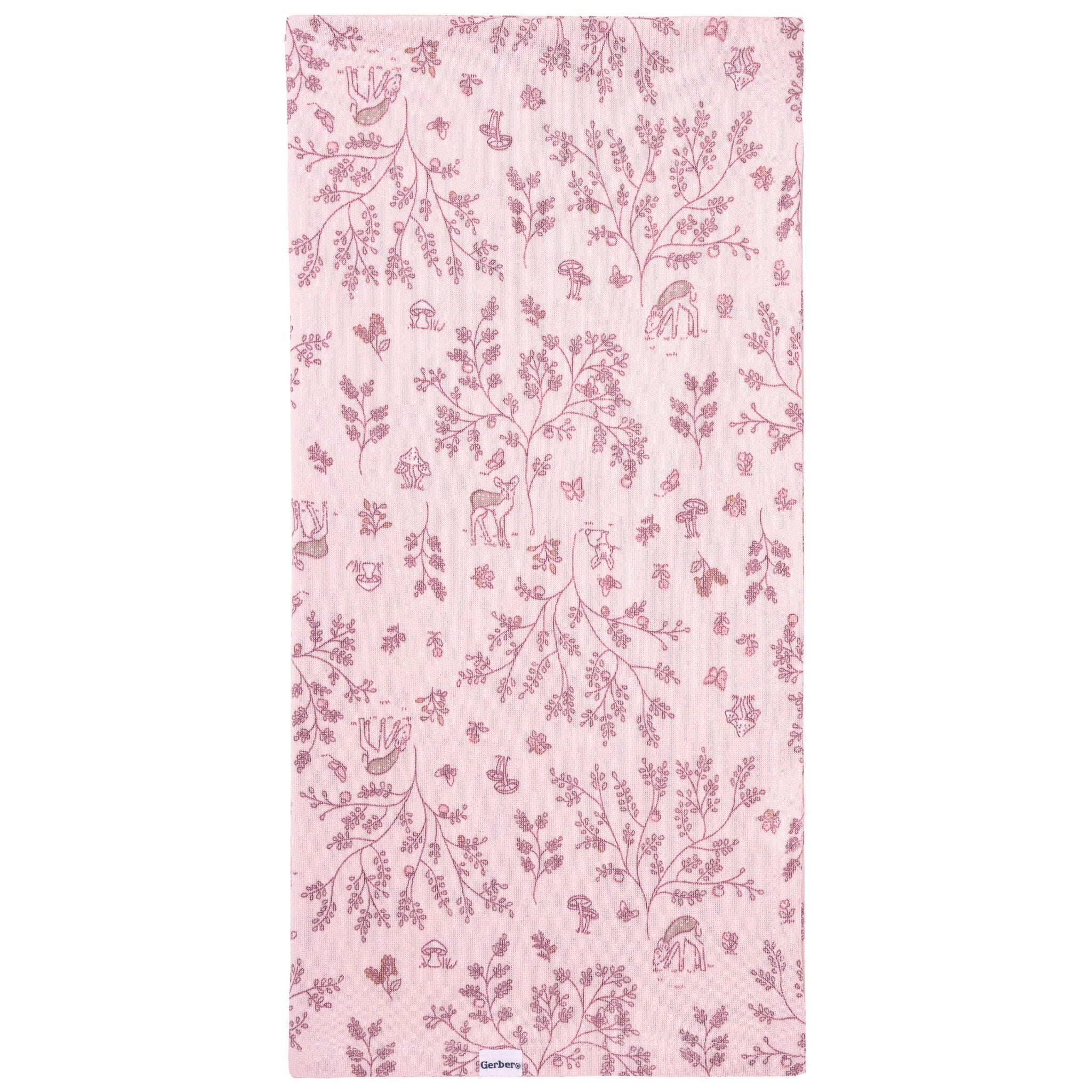 2-Piece Baby Girls Deer Swaddle and Headband Set - Image 4