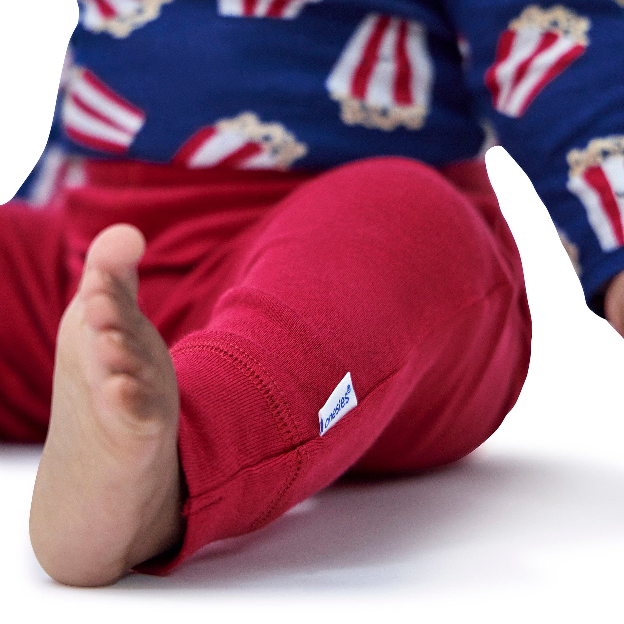 4-Piece Baby Boys Best Popcorn Day Onesies® Bodysuits and Pants - Image 3