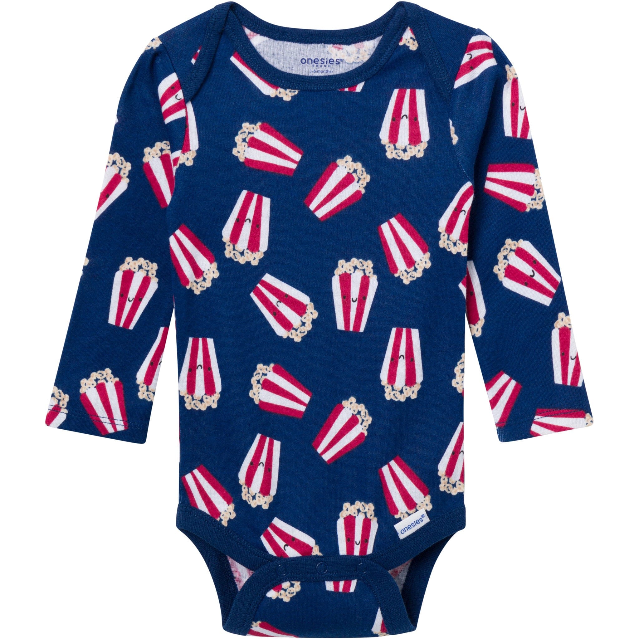 4-Piece Baby Boys Best Popcorn Day Onesies® Bodysuits and Pants - Image 5