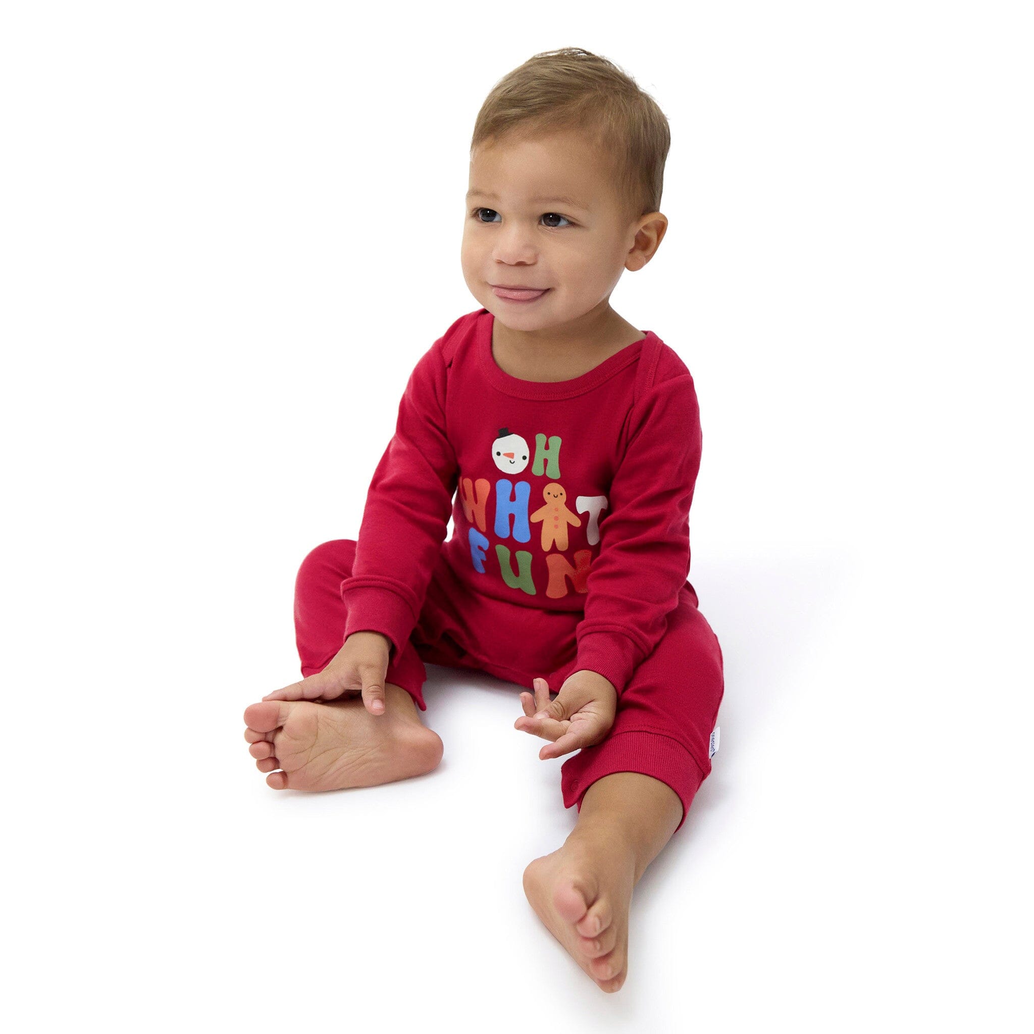 3-Pack Baby Neutral What Fun Pumpkin Lap Shoulder Rompers - Image 5