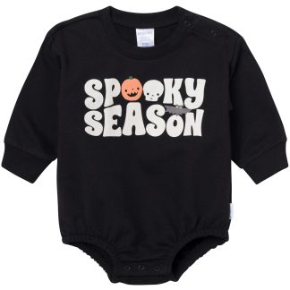 Baby Neutral Spooky Season Sweatshirt Bubble Romper