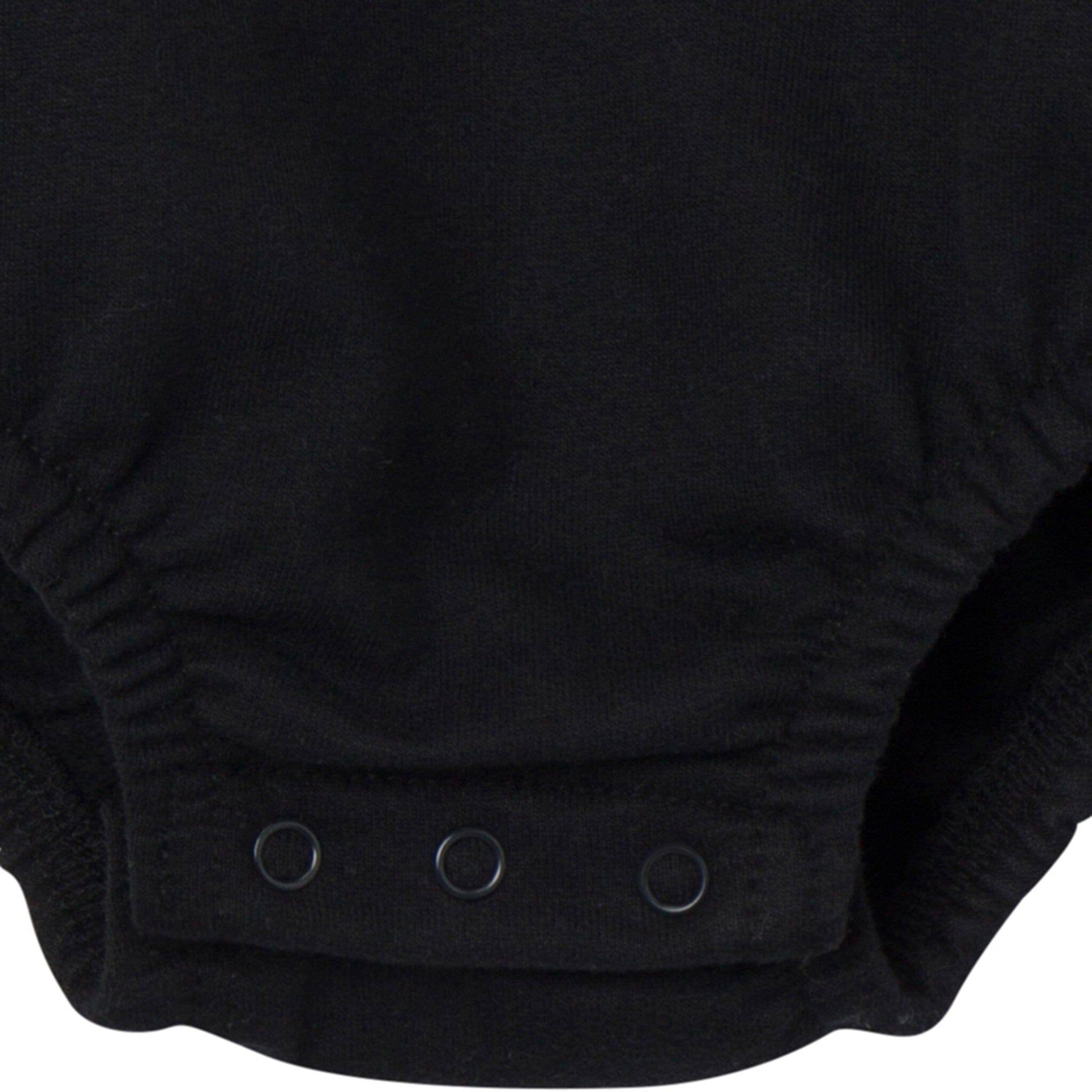 Baby Neutral Spooky Season Sweatshirt Bubble Romper - Image 6