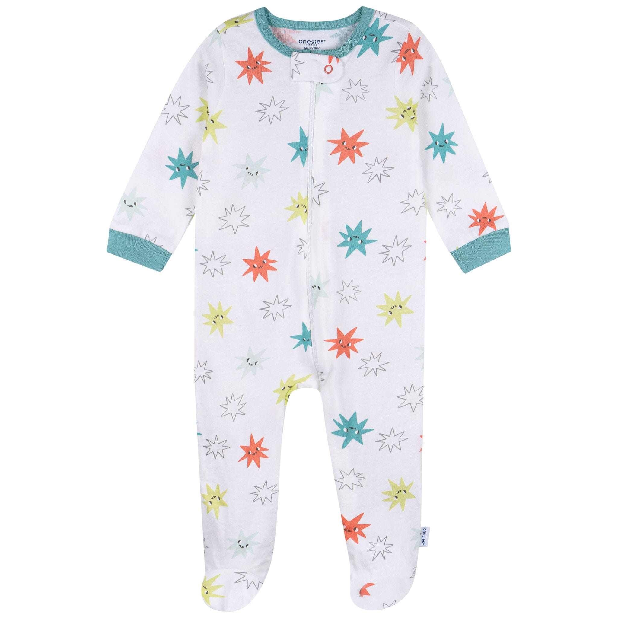 4-Pack Baby Boys Animals Sleep 'N Play - Image 3