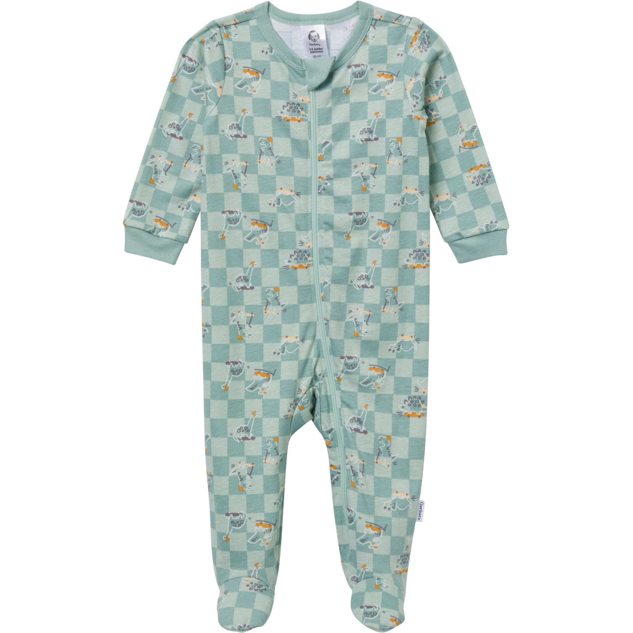Baby Boys Skateboard Dinos Sleep 'N Play