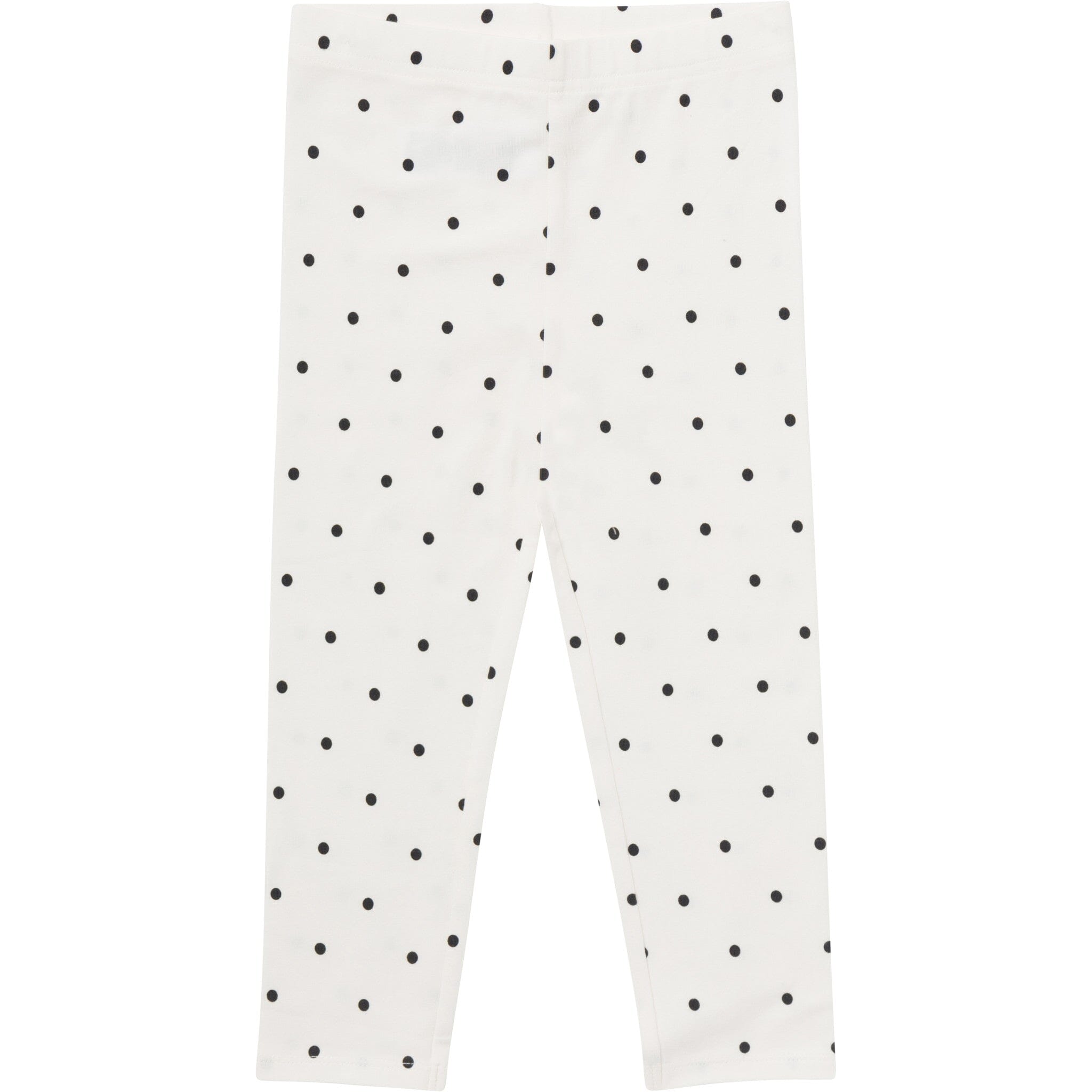 3-Pack Baby & Toddler Girls Red, Blue and Polka Dot Leggings - Image 2