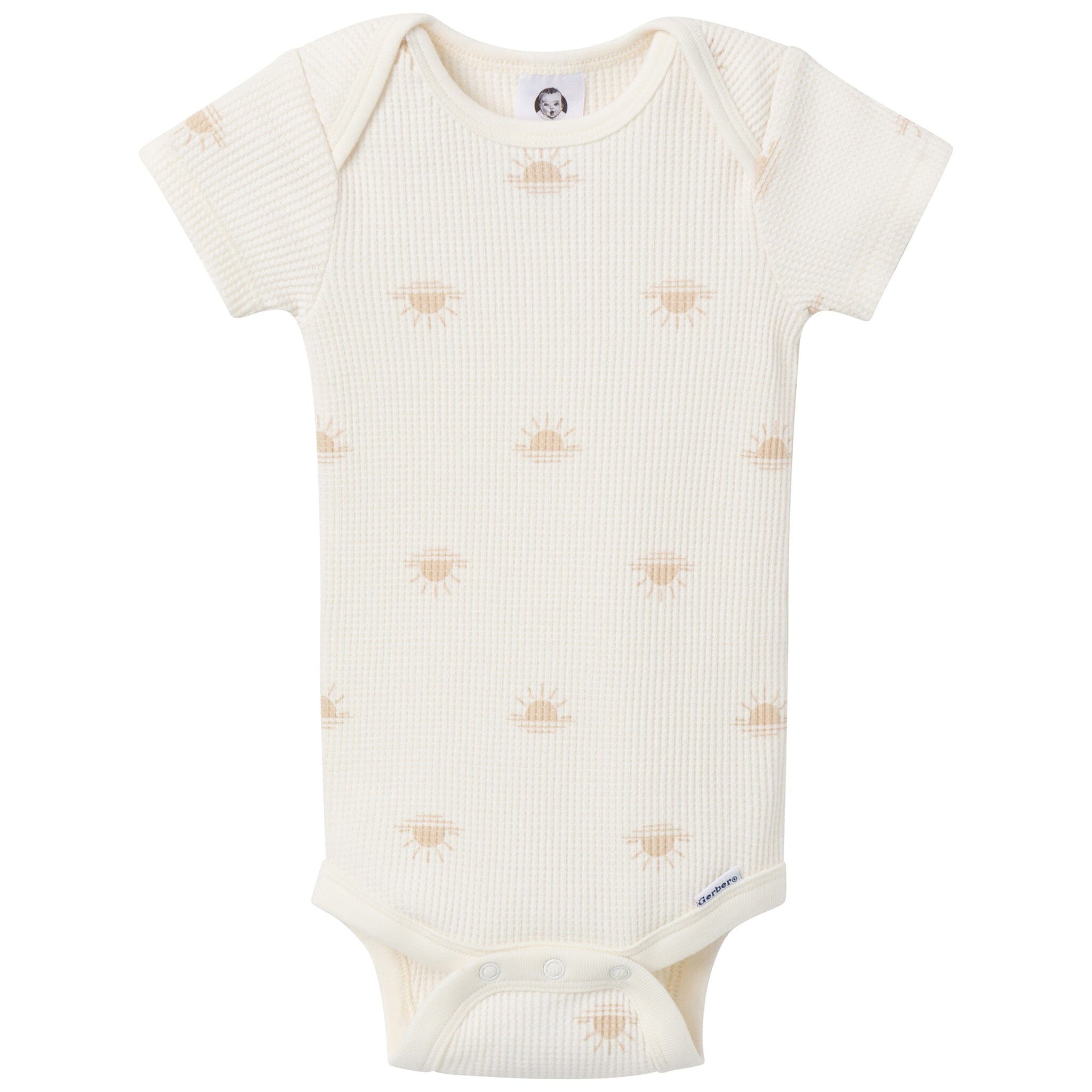 2-Piece Baby Neutral Yellow Sun Onesies® Bodysuit and Pants Set - Image 2