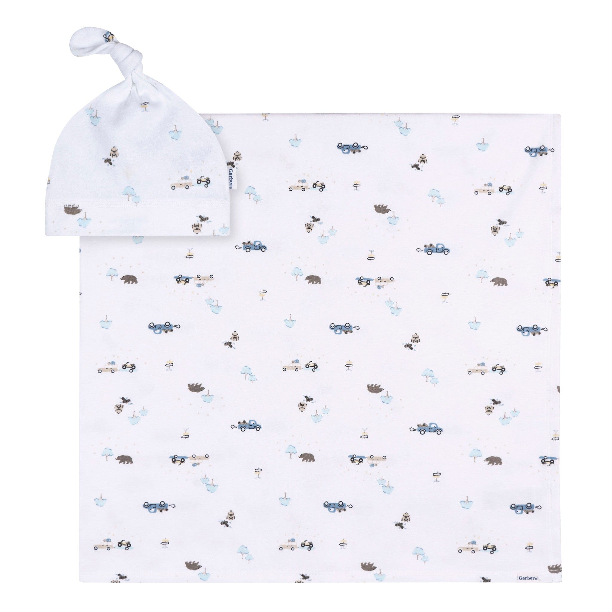 3-Piece Baby Boys Road Trip Sleep Starters Gift Set - Image 4